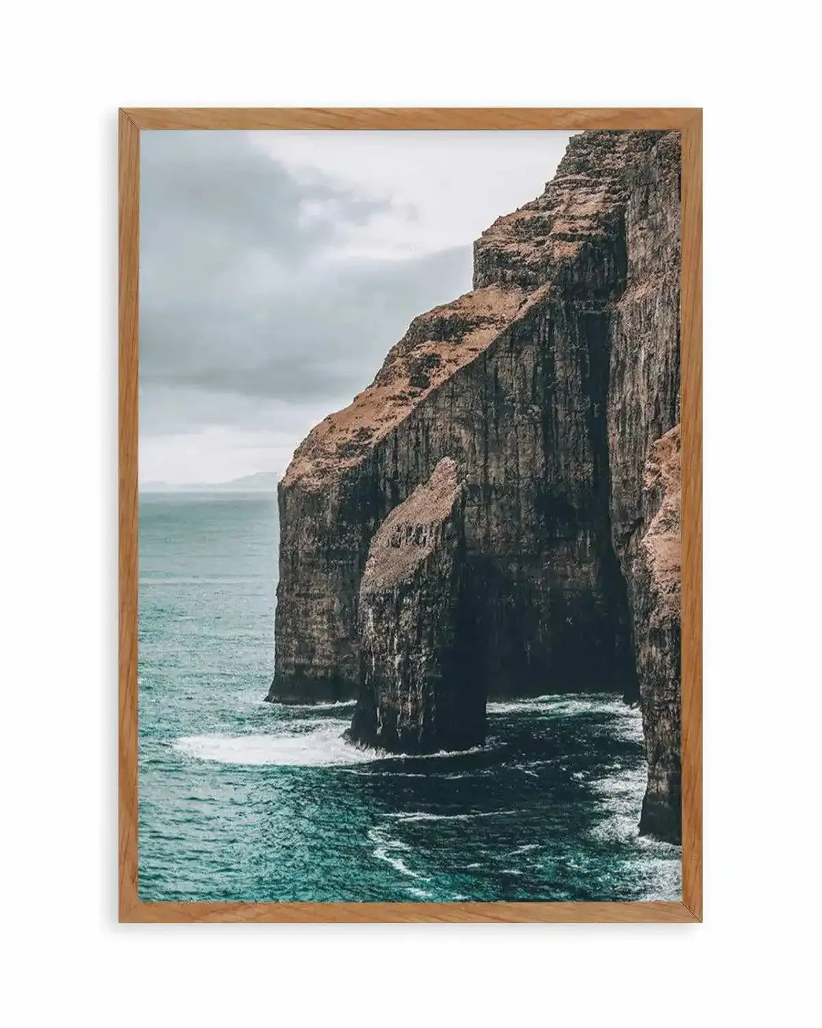 Faroe Cliffs | PT Art Print from Olive et Oriel where you can shop wallpaper and artworks online