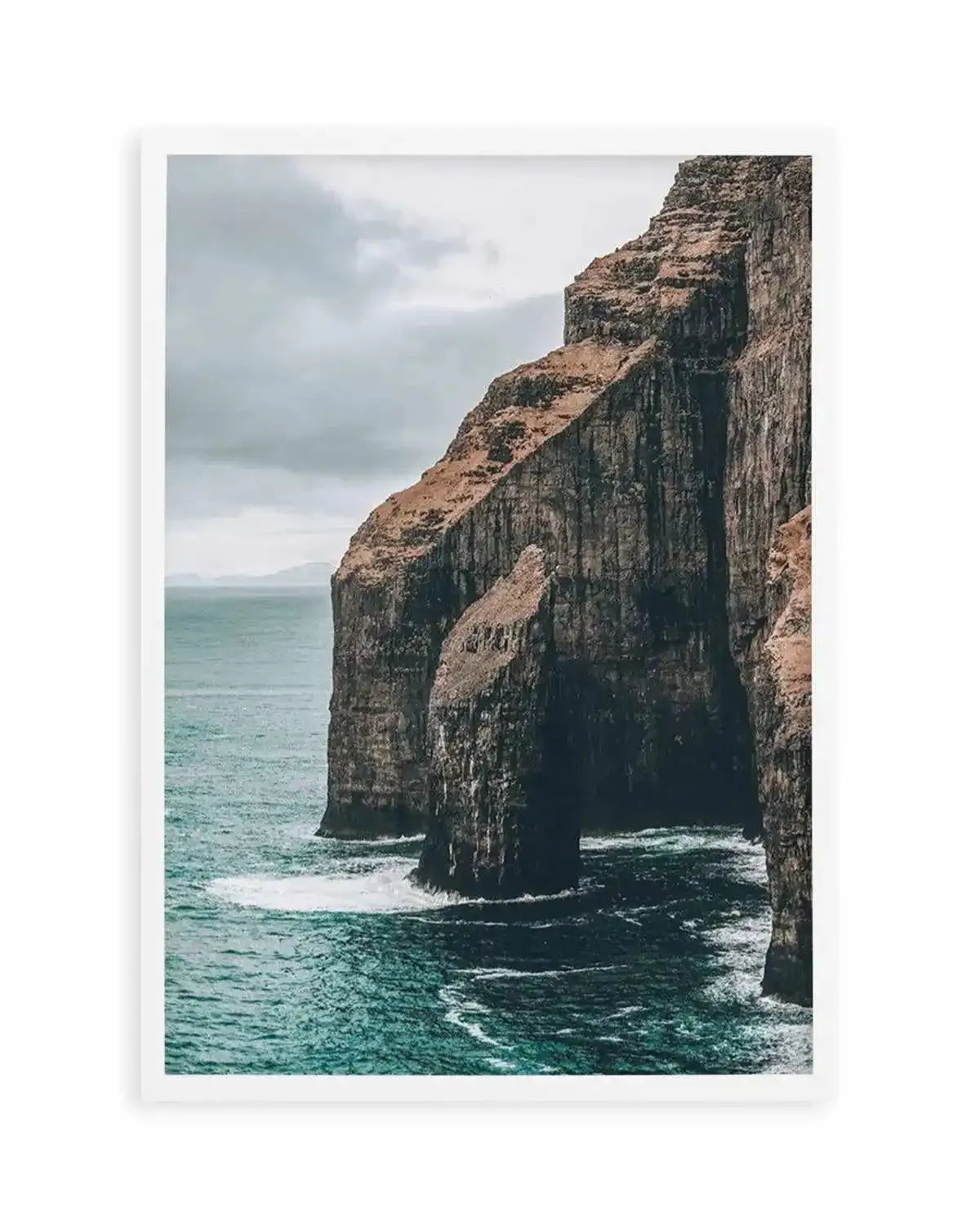 Faroe Cliffs | PT Art Print from Olive et Oriel where you can shop wallpaper and artworks online