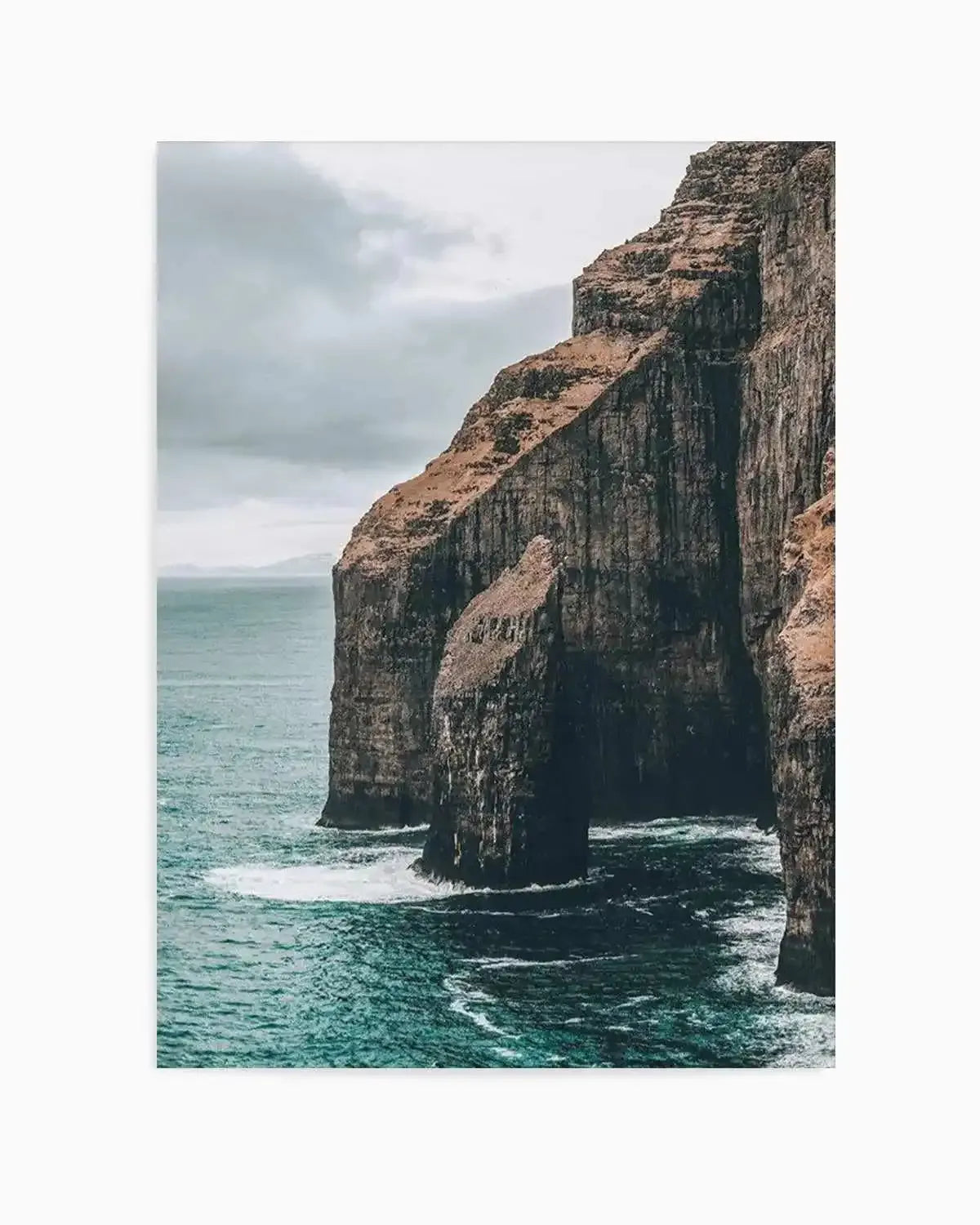Faroe Cliffs | PT Art Print from Olive et Oriel where you can shop wallpaper and artworks online