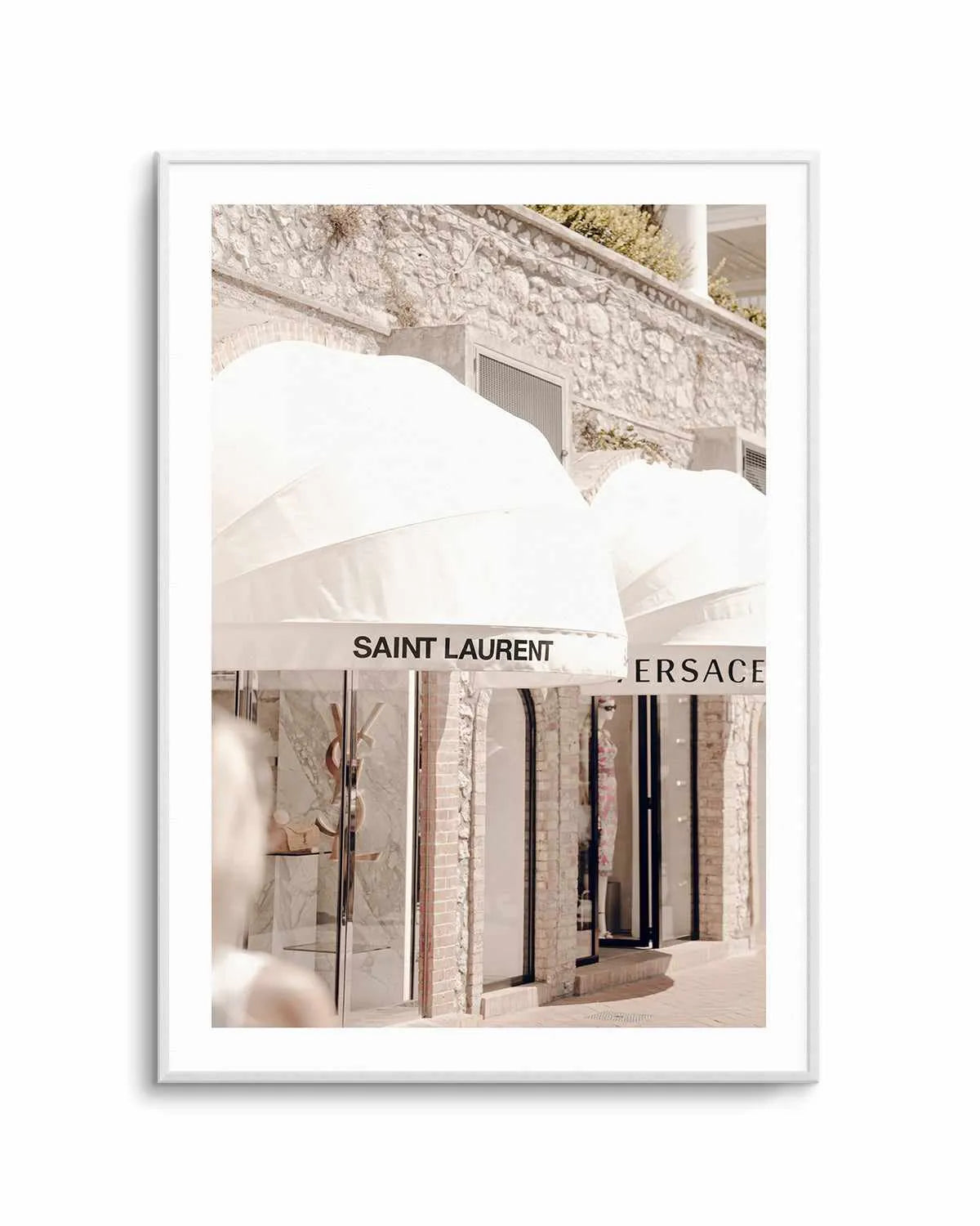 Fashion District Capri I Art Print from Olive et Oriel where you can shop wallpaper and artworks online