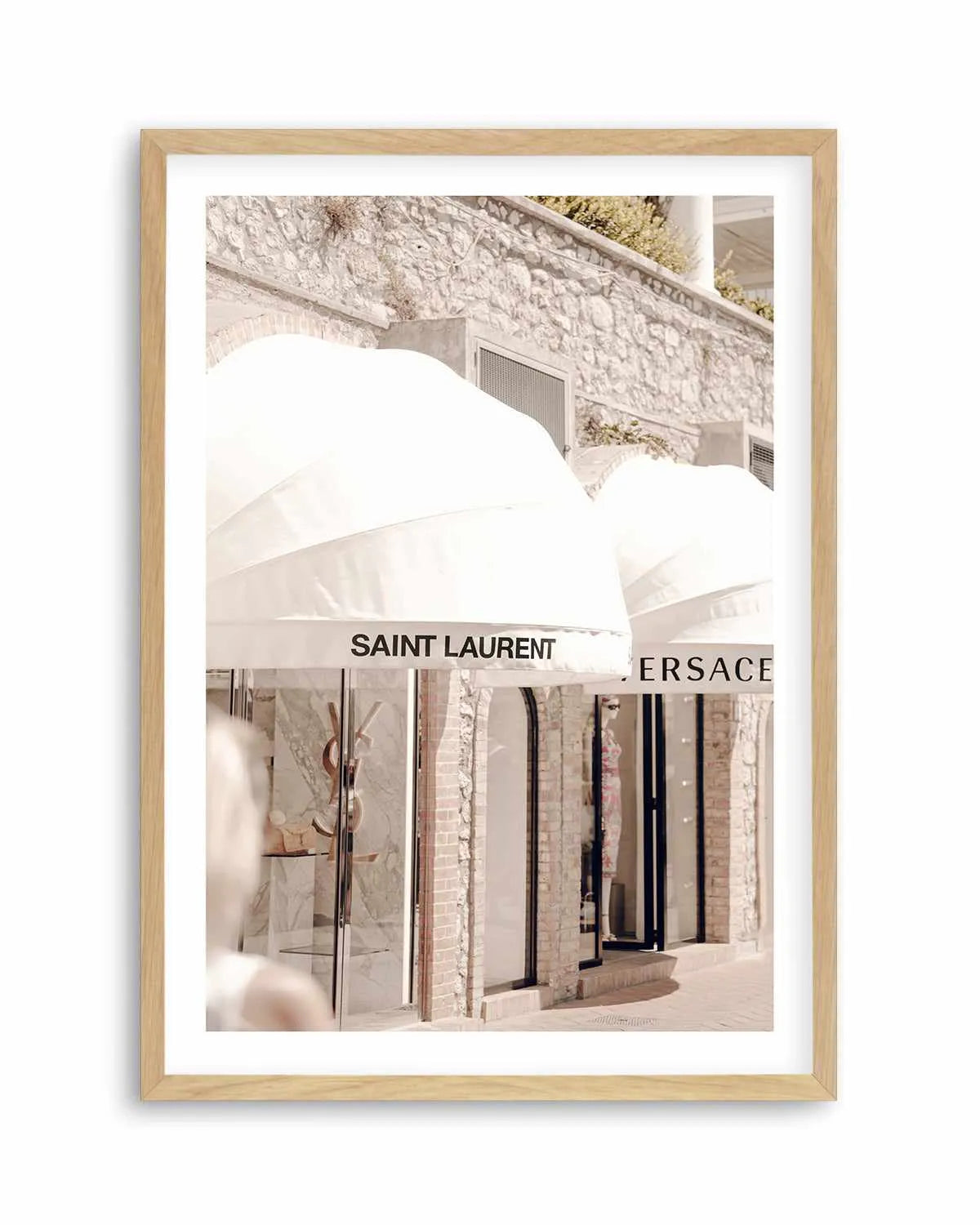 Fashion District Capri I Art Print from Olive et Oriel where you can shop wallpaper and artworks online