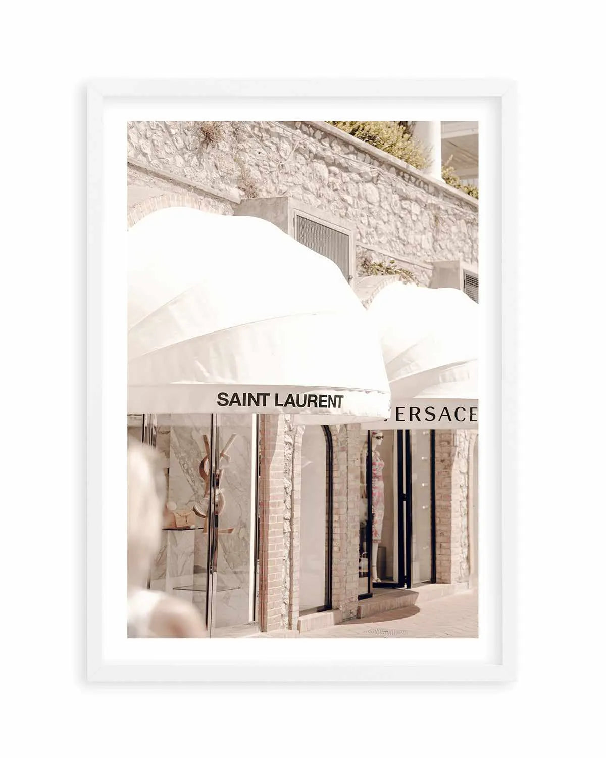 Fashion District Capri I Art Print from Olive et Oriel where you can shop wallpaper and artworks online