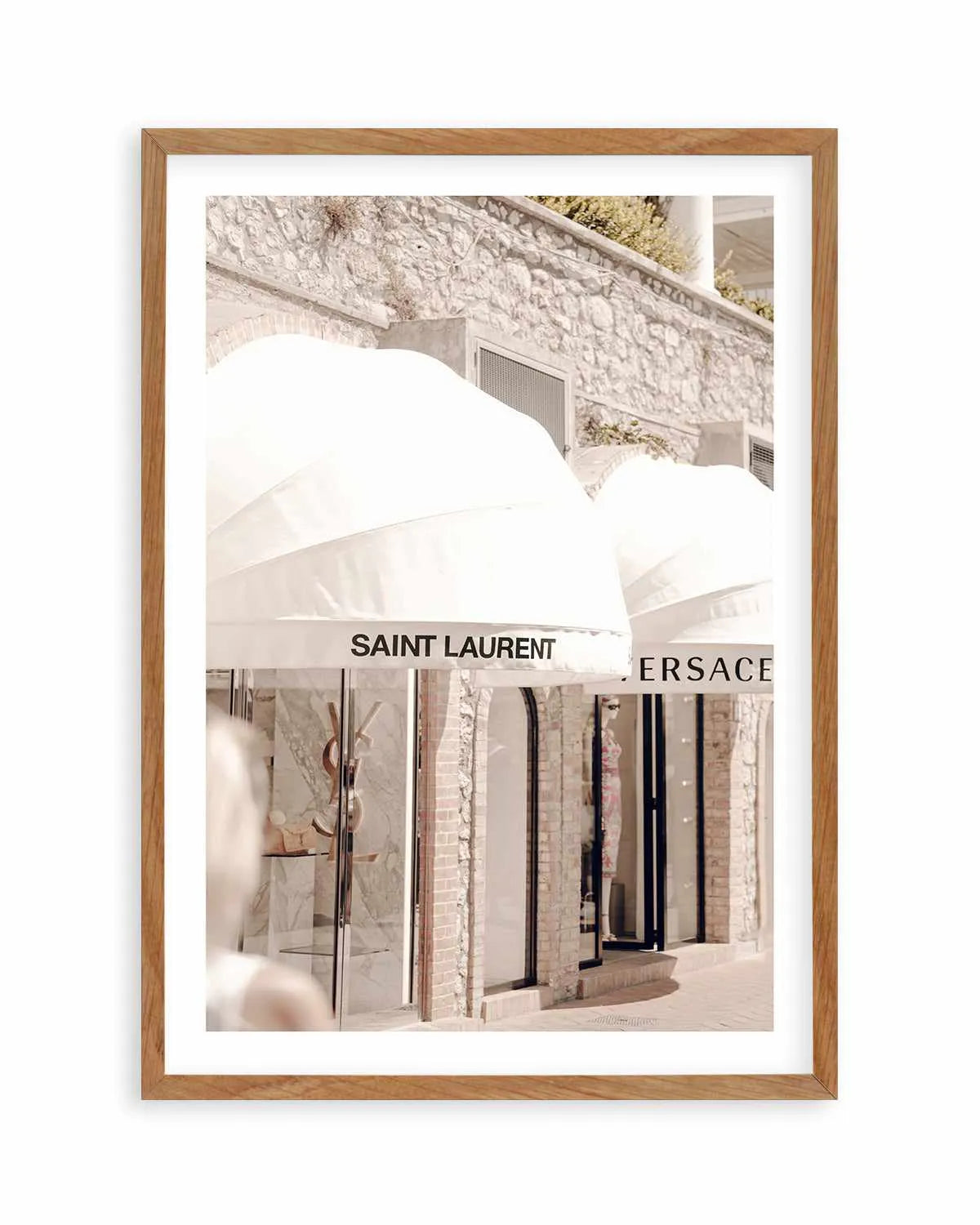 Fashion District Capri I Art Print from Olive et Oriel where you can shop wallpaper and artworks online