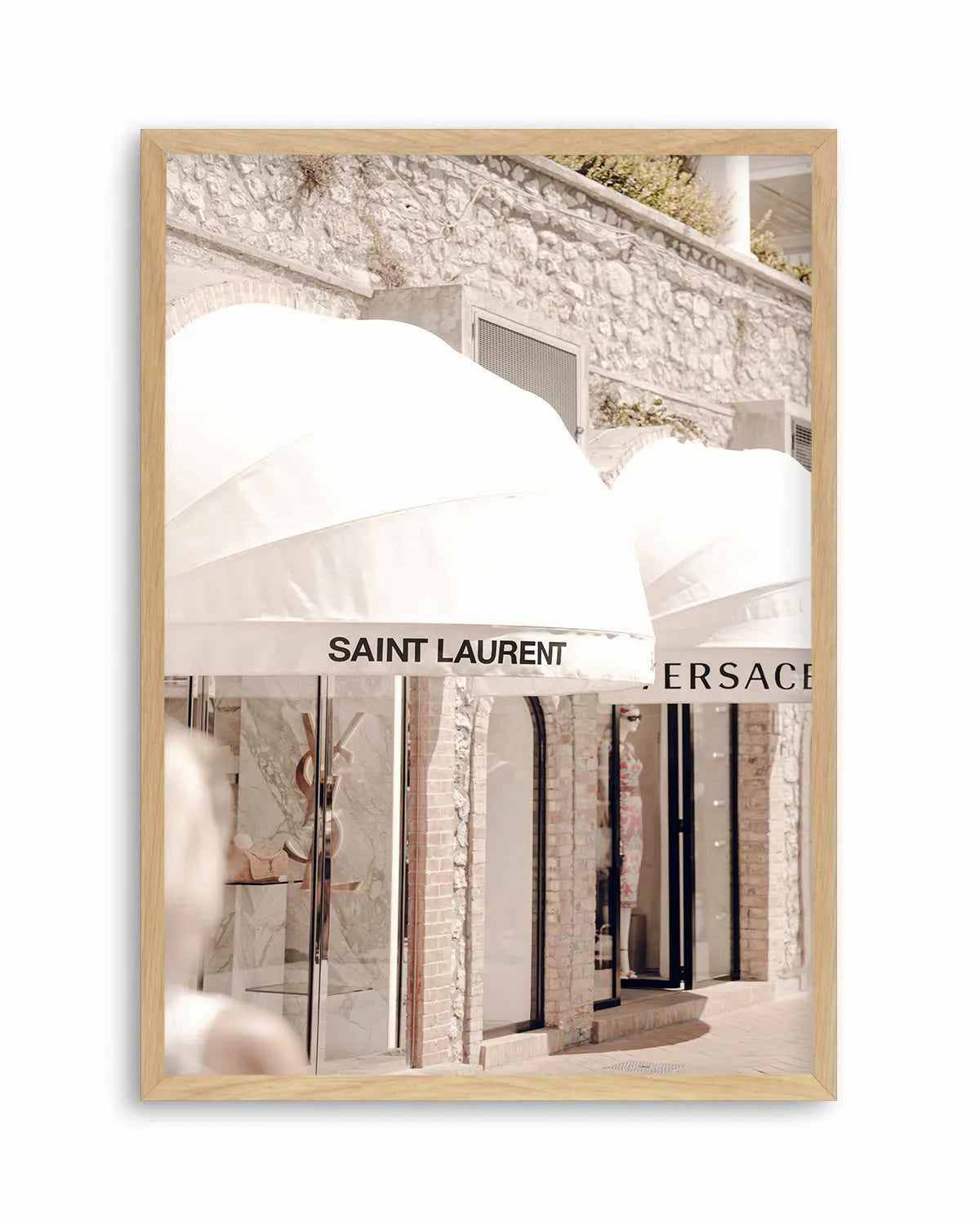 Fashion District Capri I Art Print from Olive et Oriel where you can shop wallpaper and artworks online