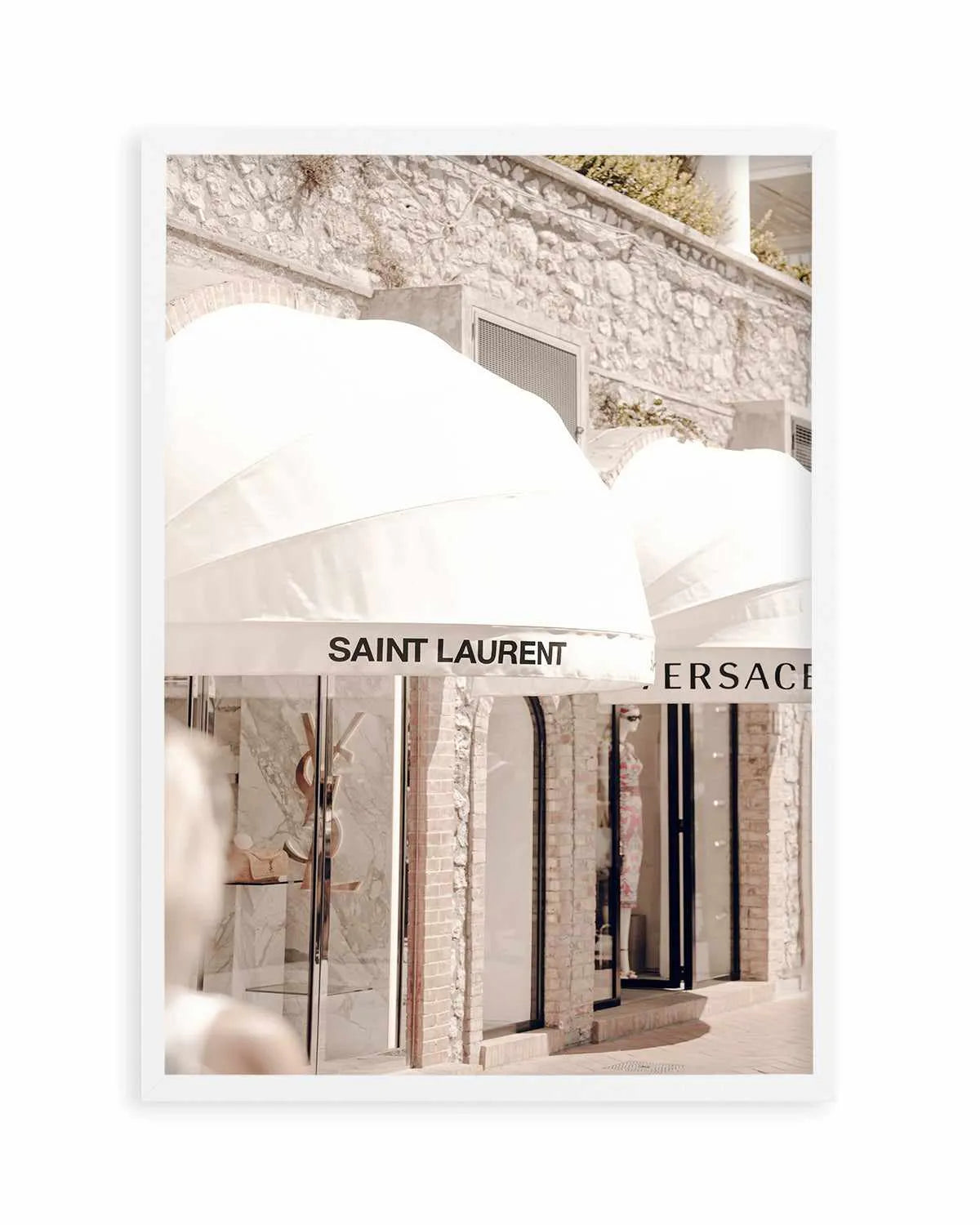 Fashion District Capri I Art Print from Olive et Oriel where you can shop wallpaper and artworks online