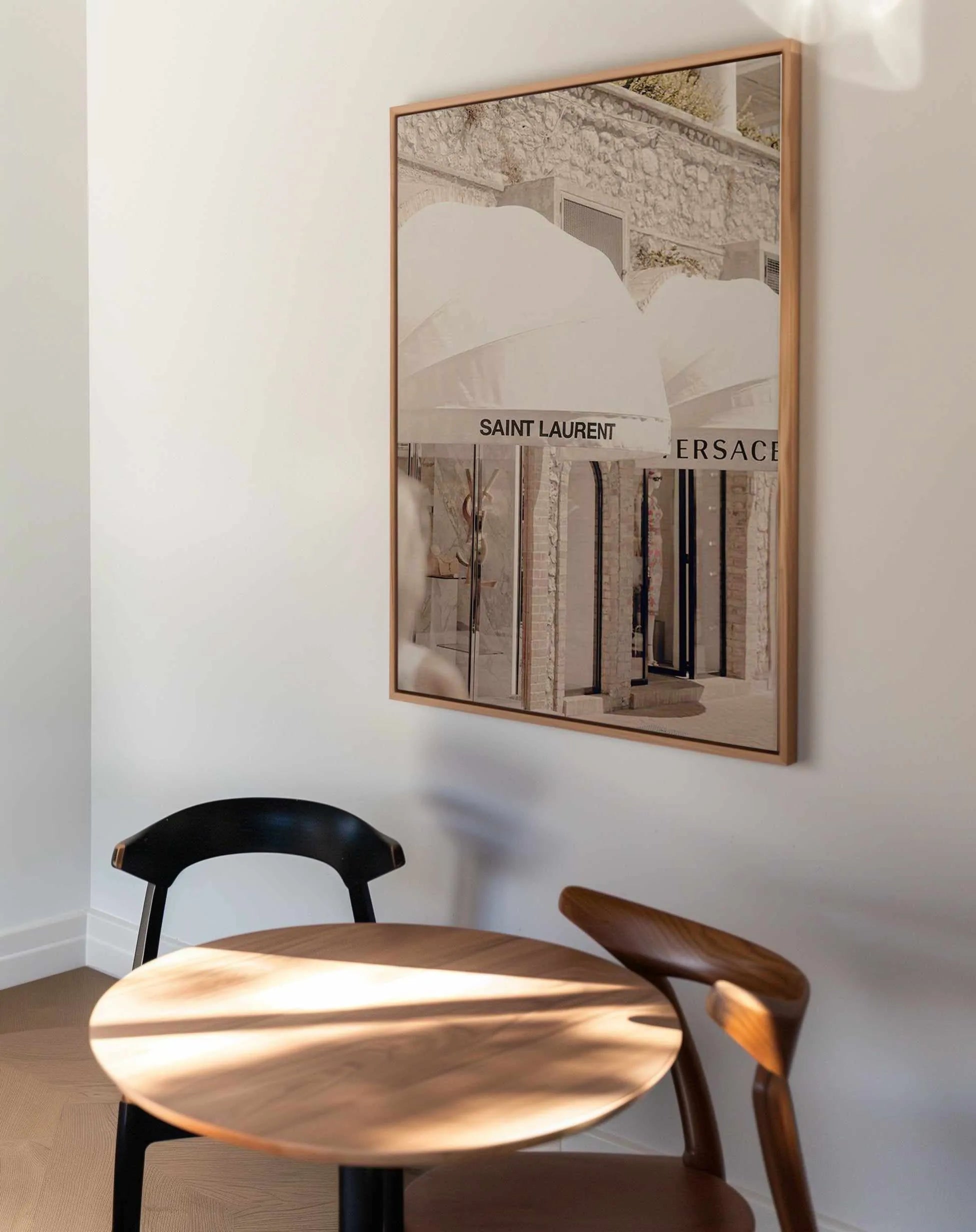 Fashion District Capri I | Framed Canvas Art Print from Olive et Oriel where you can shop wallpaper and artworks online