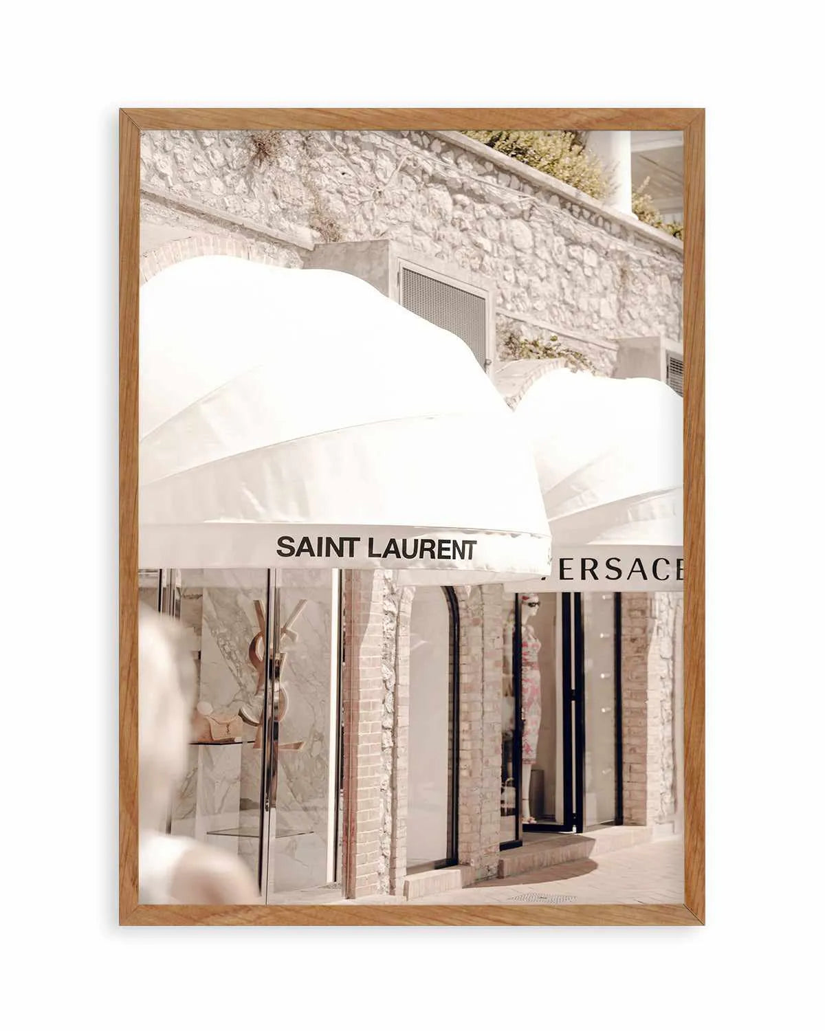 Fashion District Capri I Art Print from Olive et Oriel where you can shop wallpaper and artworks online