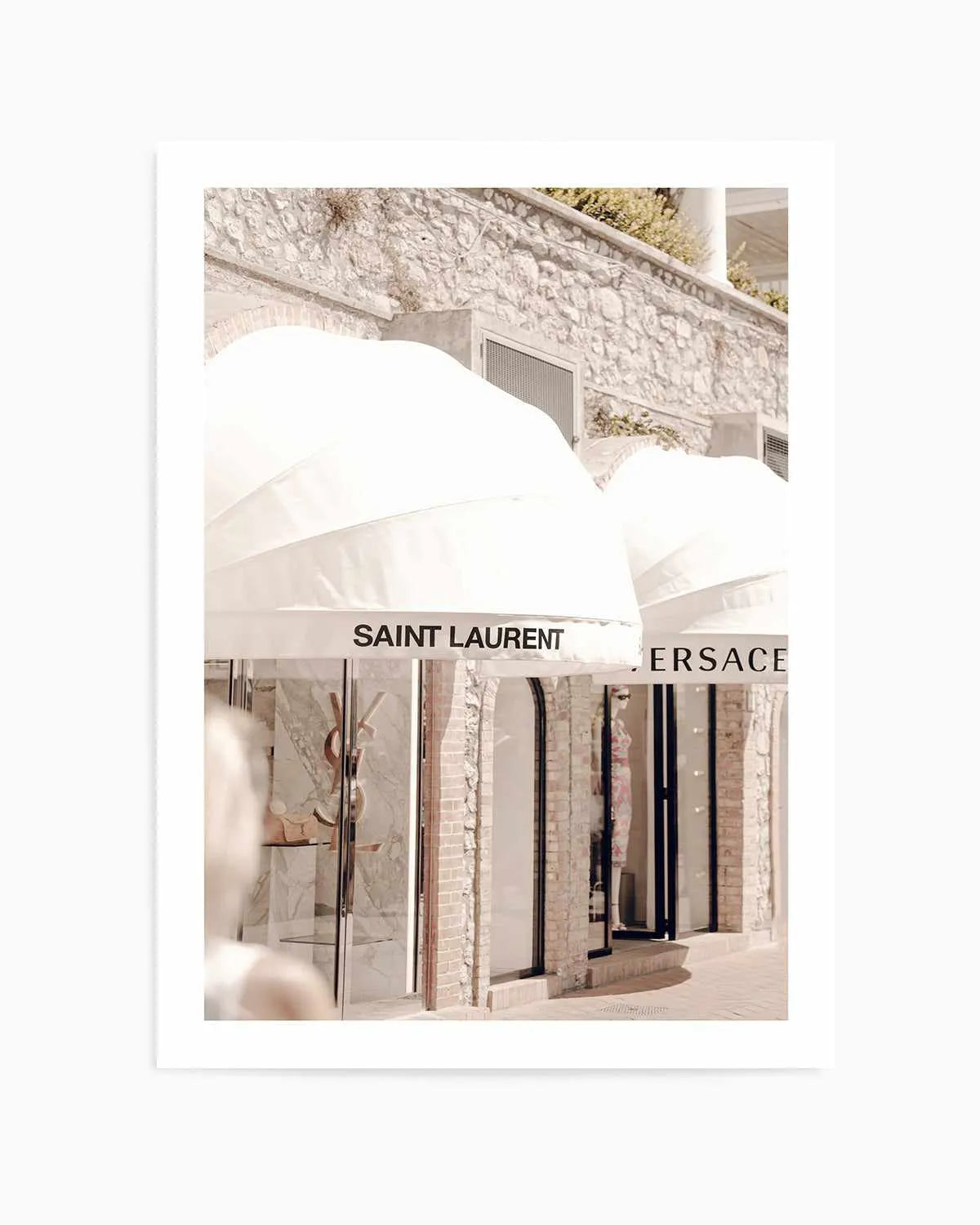 Fashion District Capri I Art Print from Olive et Oriel where you can shop wallpaper and artworks online