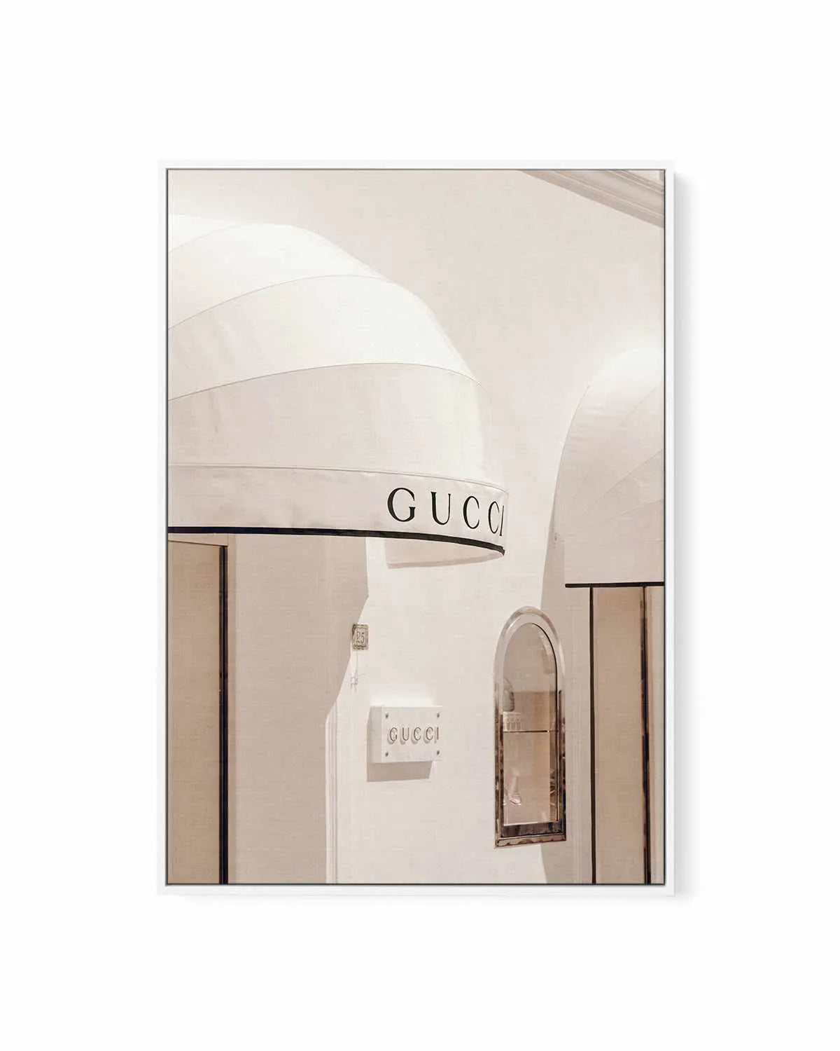 Fashion District Capri II | Framed Canvas Art Print from Olive et Oriel where you can shop wallpaper and artworks online