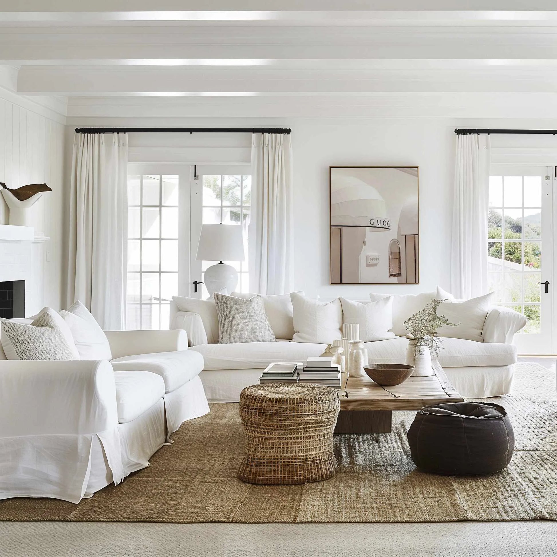 Fashion District Capri II | Framed Canvas Art Print from Olive et Oriel where you can shop wallpaper and artworks online