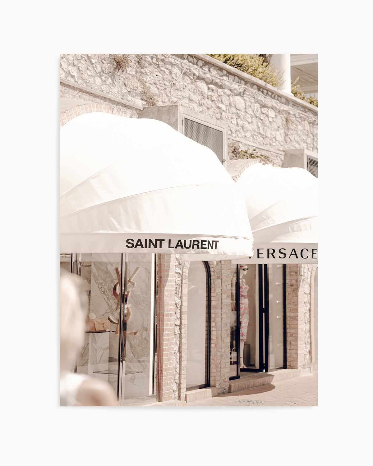 Fashion District Capri I Art Print