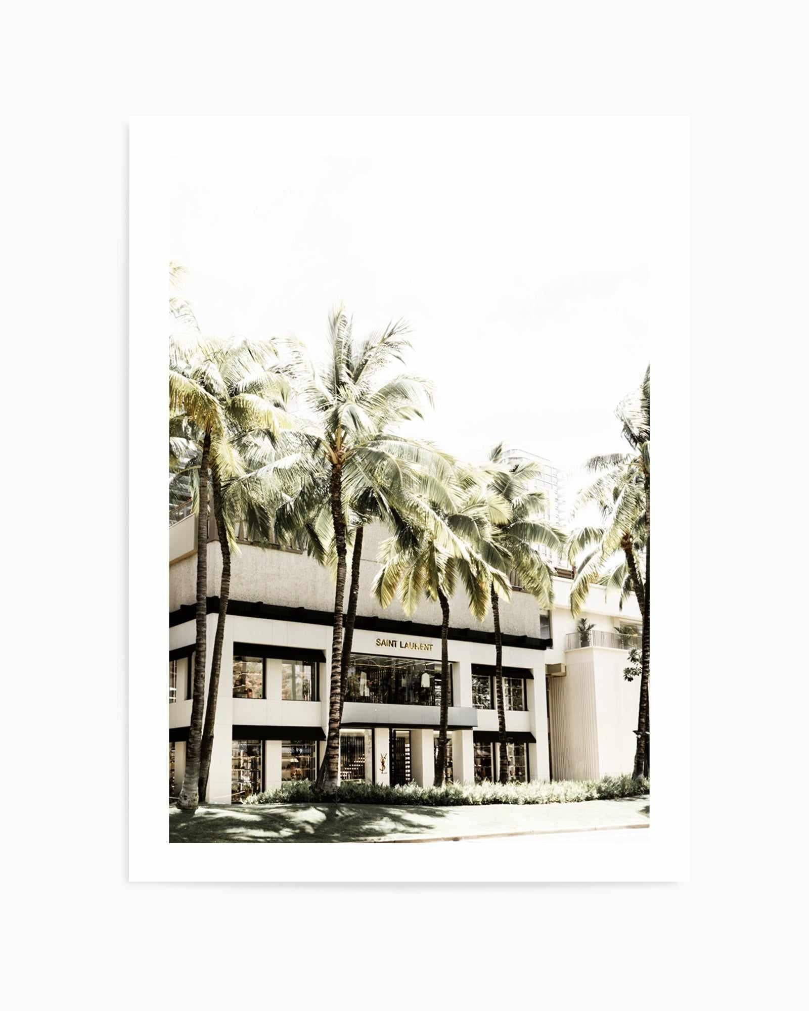 Fashion District I, Hawaii by Teigan Geercke | Art Print from Olive et Oriel where you can shop wallpaper and artworks online