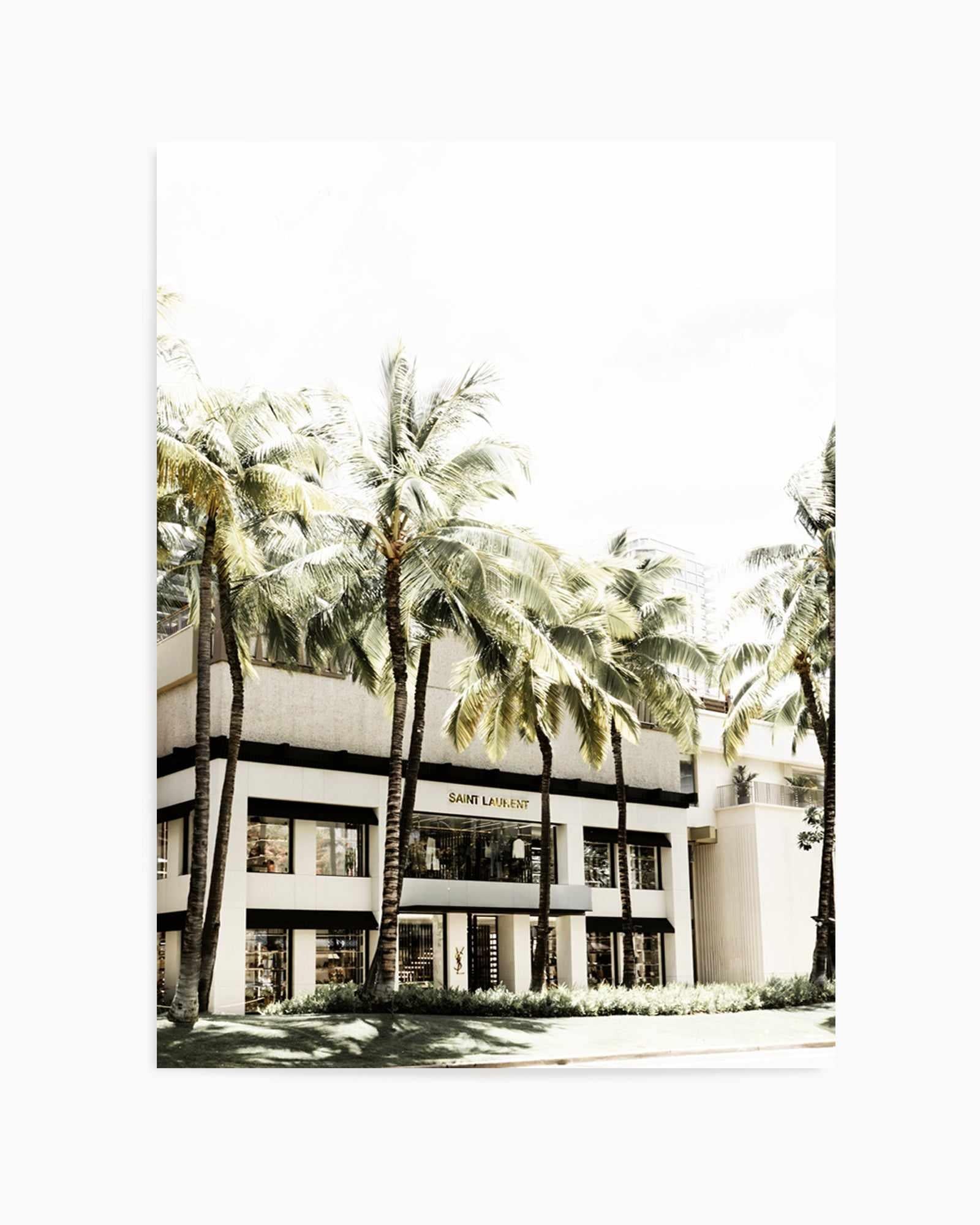 Fashion District I, Hawaii by Teigan Geercke | Art Print from Olive et Oriel where you can shop wallpaper and artworks online