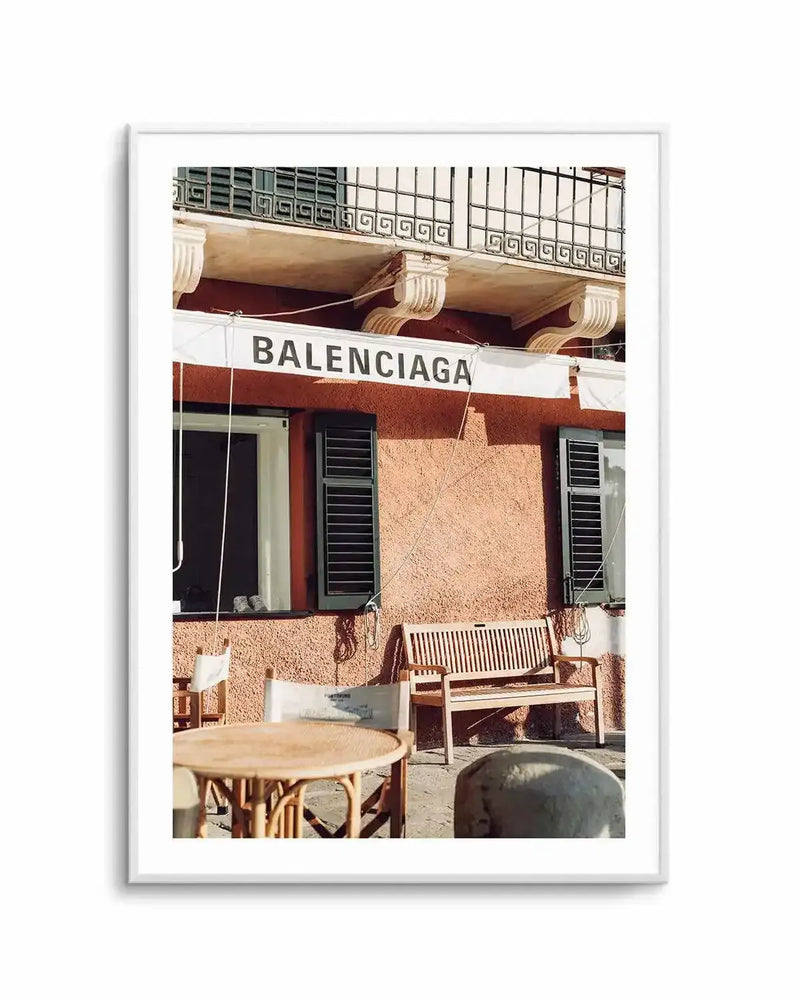 Fashion District Portofino Art Print from Olive et Oriel where you can shop wallpaper and artworks online