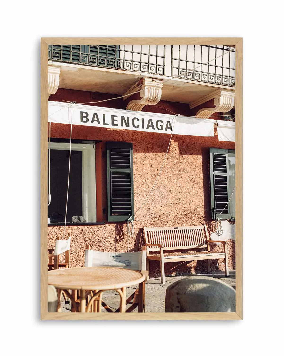 Fashion District Portofino Art Print from Olive et Oriel where you can shop wallpaper and artworks online