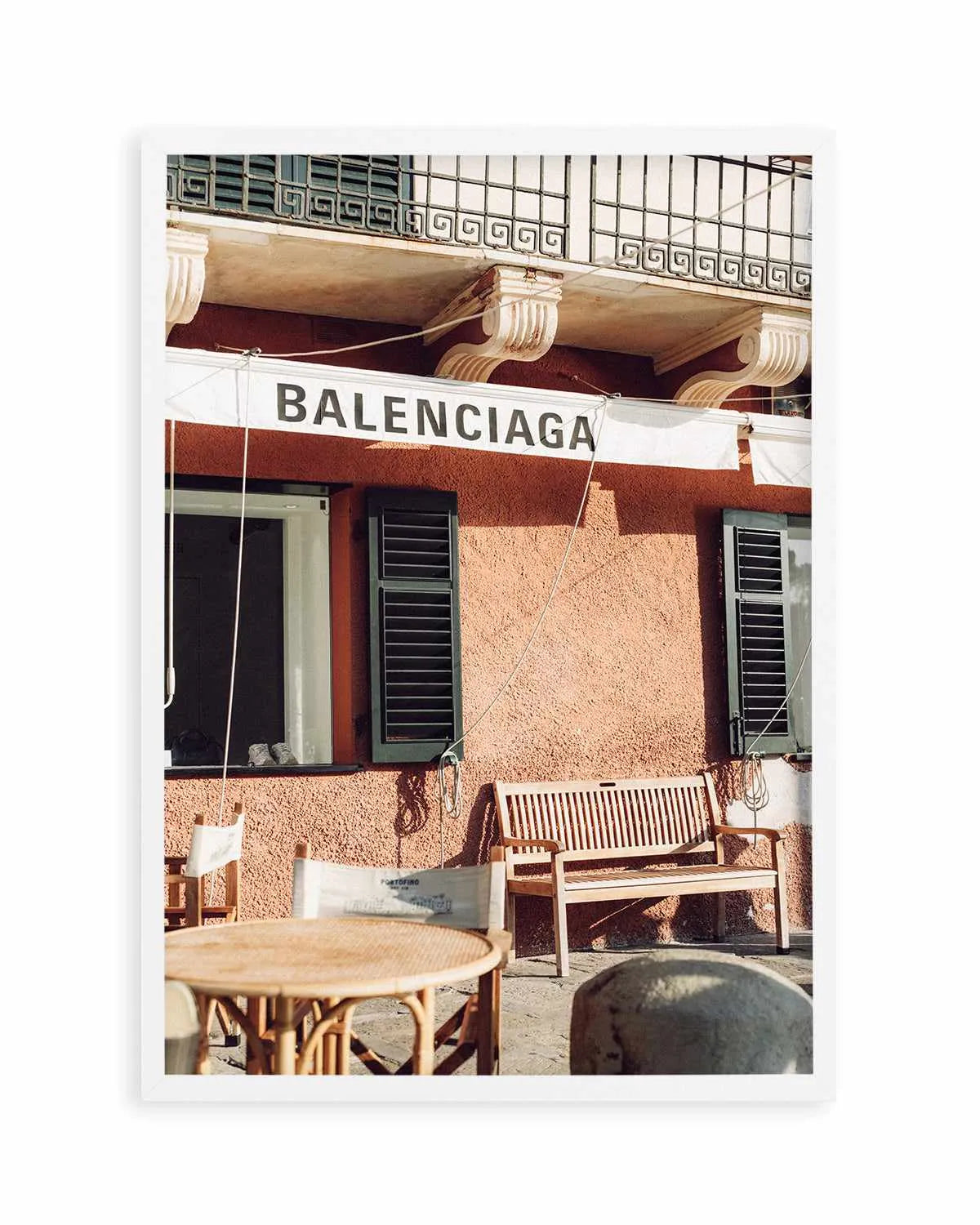 Fashion District Portofino Art Print from Olive et Oriel where you can shop wallpaper and artworks online