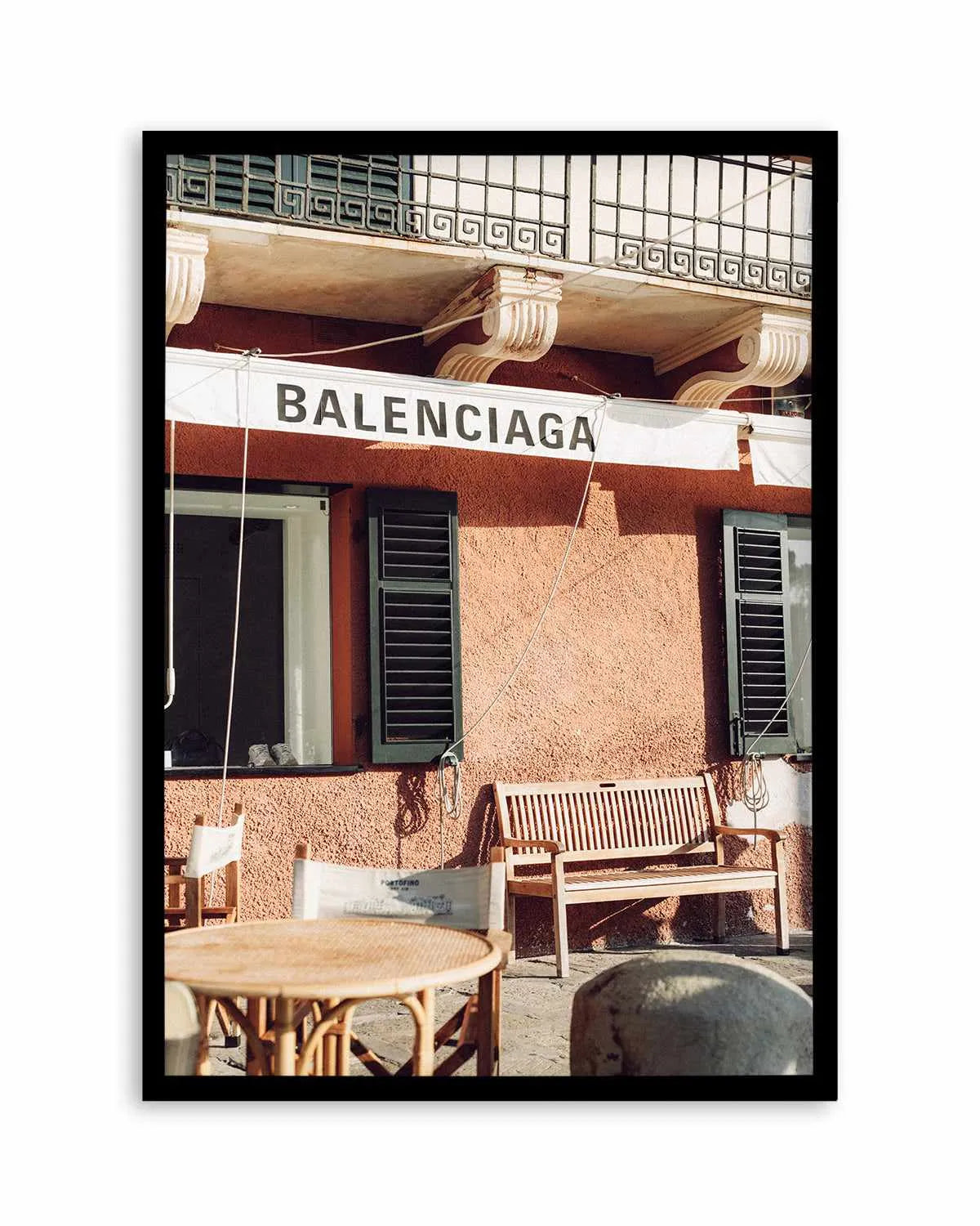 Fashion District Portofino Art Print from Olive et Oriel where you can shop wallpaper and artworks online