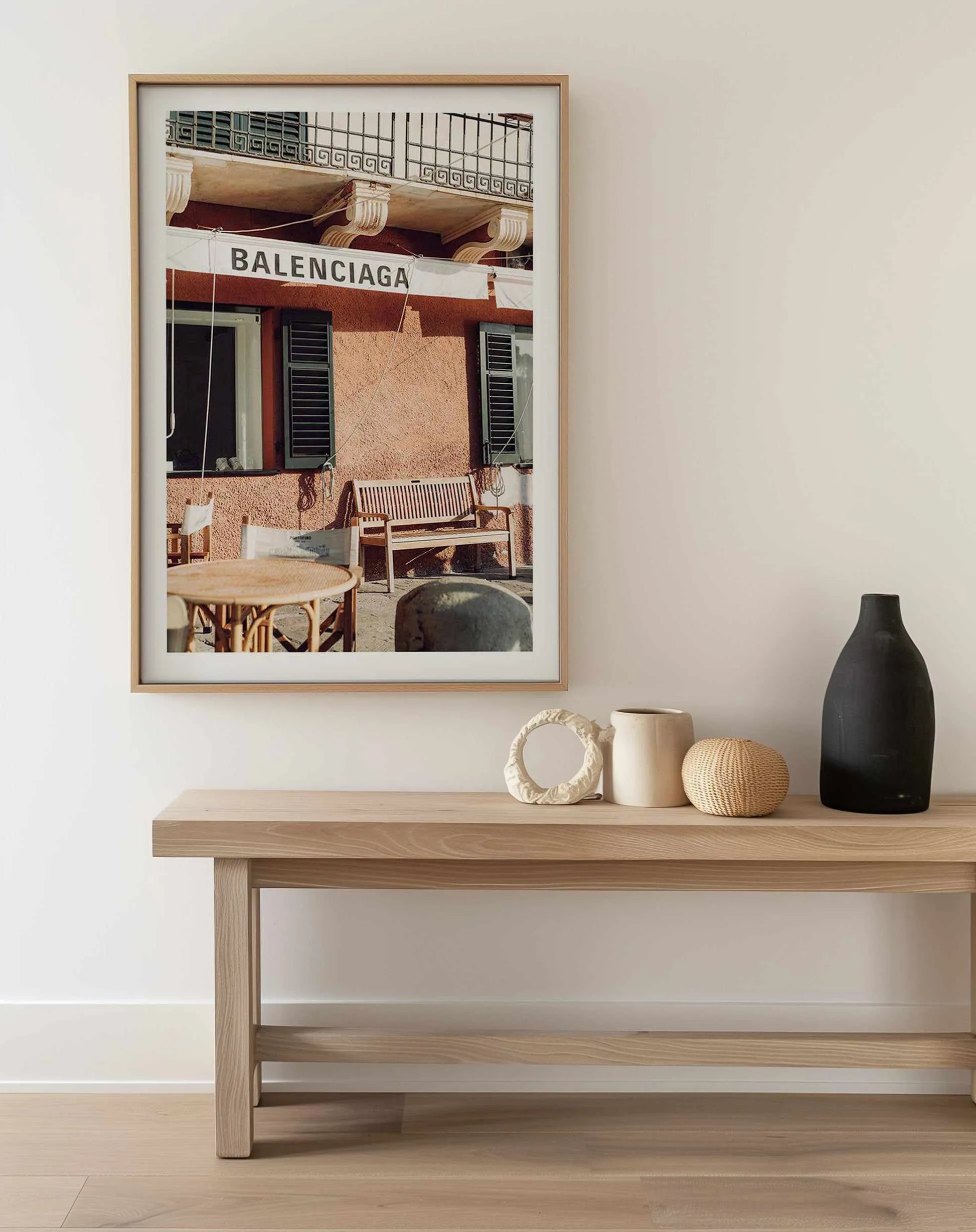 Fashion District Portofino Art Print from Olive et Oriel where you can shop wallpaper and artworks online