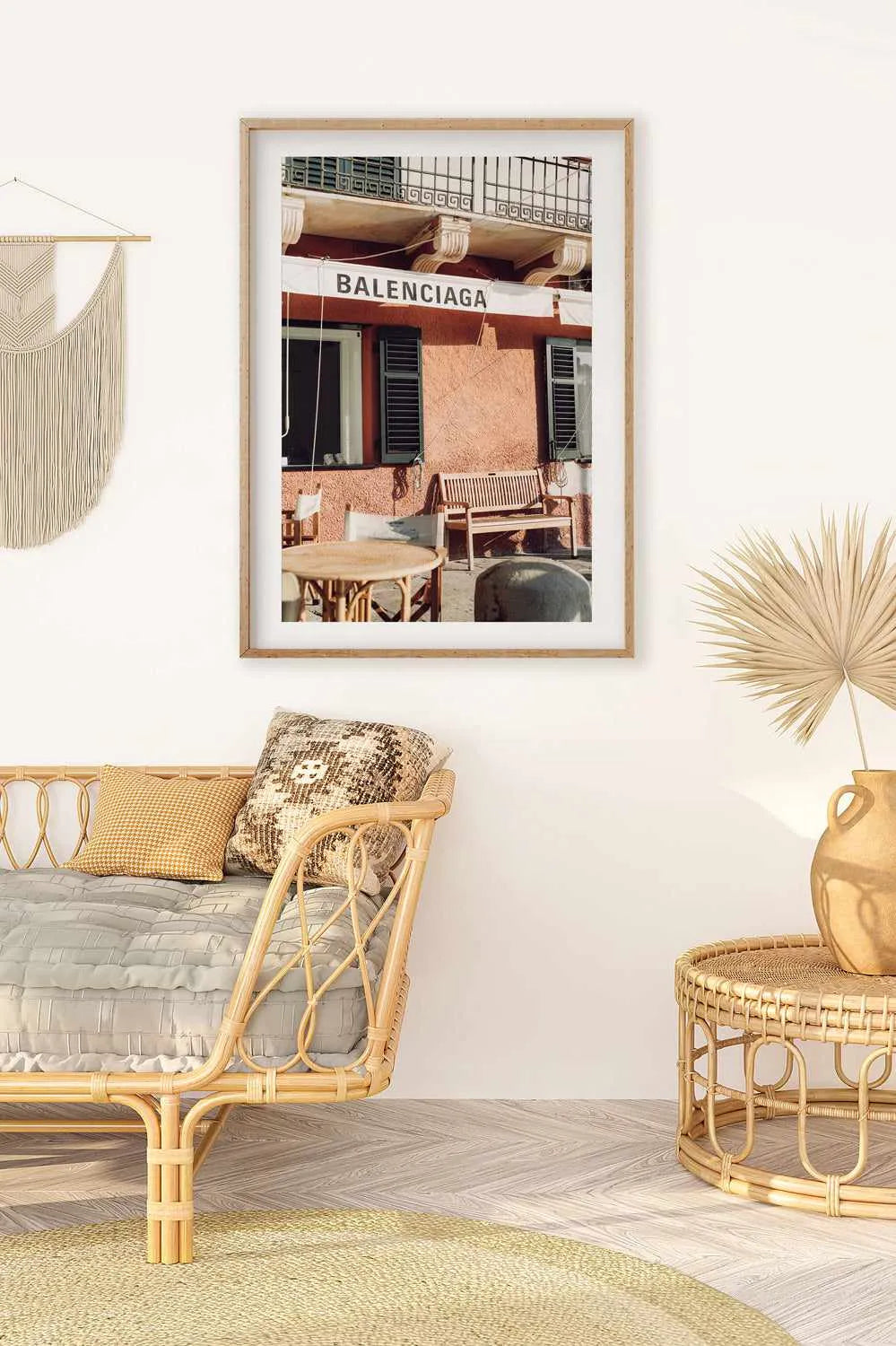 Fashion District Portofino Art Print from Olive et Oriel where you can shop wallpaper and artworks online