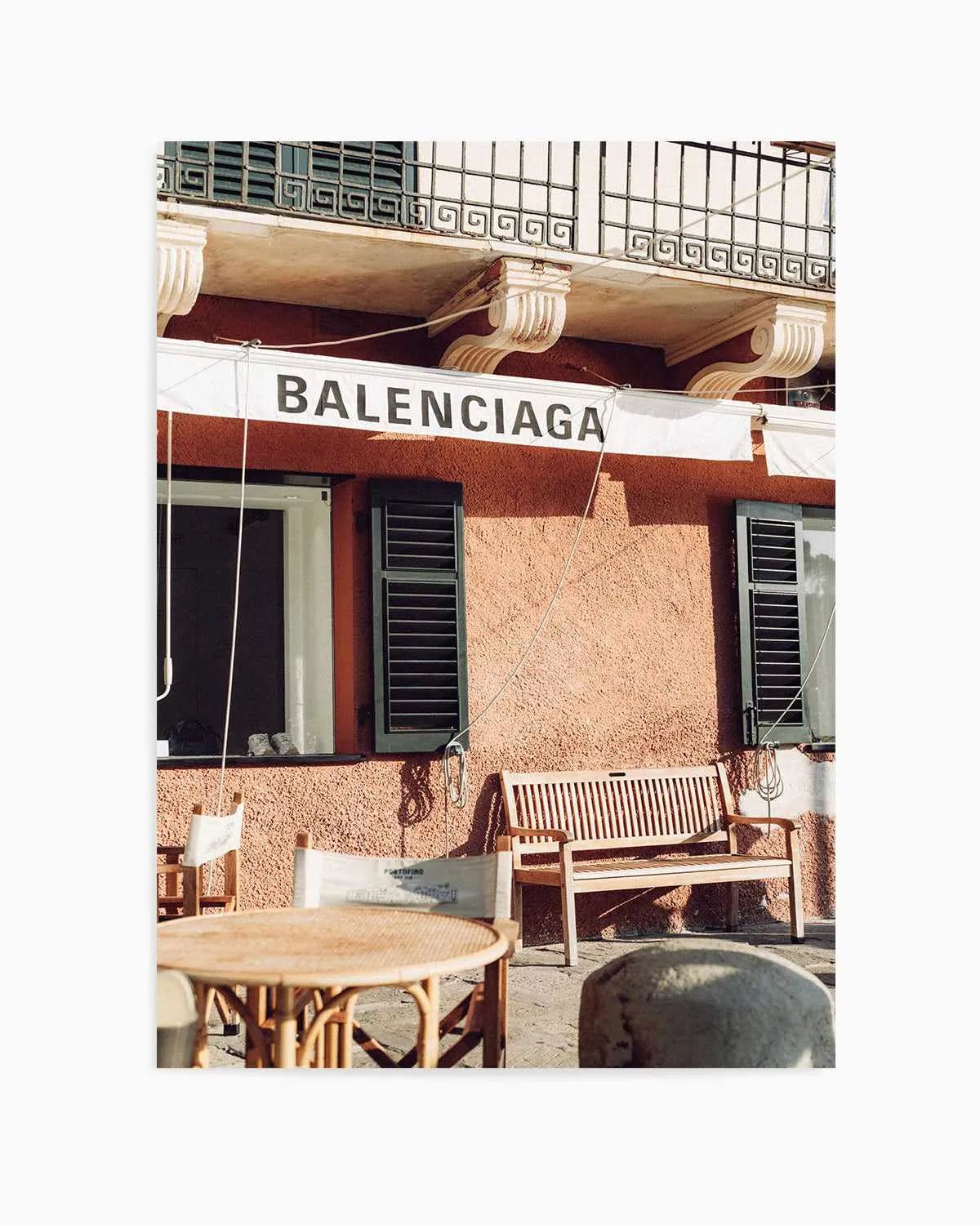 Fashion District Portofino Art Print from Olive et Oriel where you can shop wallpaper and artworks online