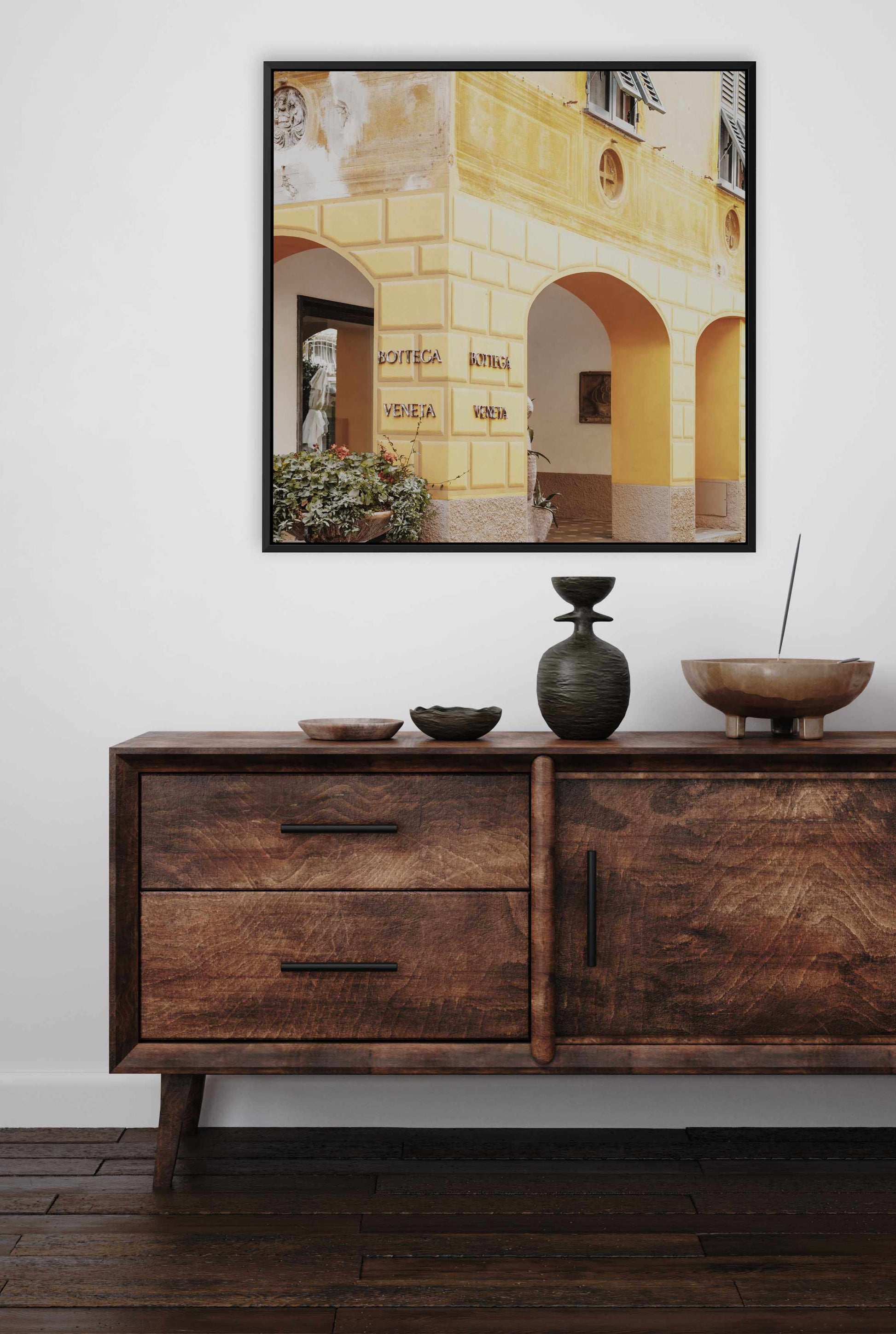 Fashion Signs I, Portofino | Framed Canvas Art Print from Olive et Oriel where you can shop wallpaper and artworks online