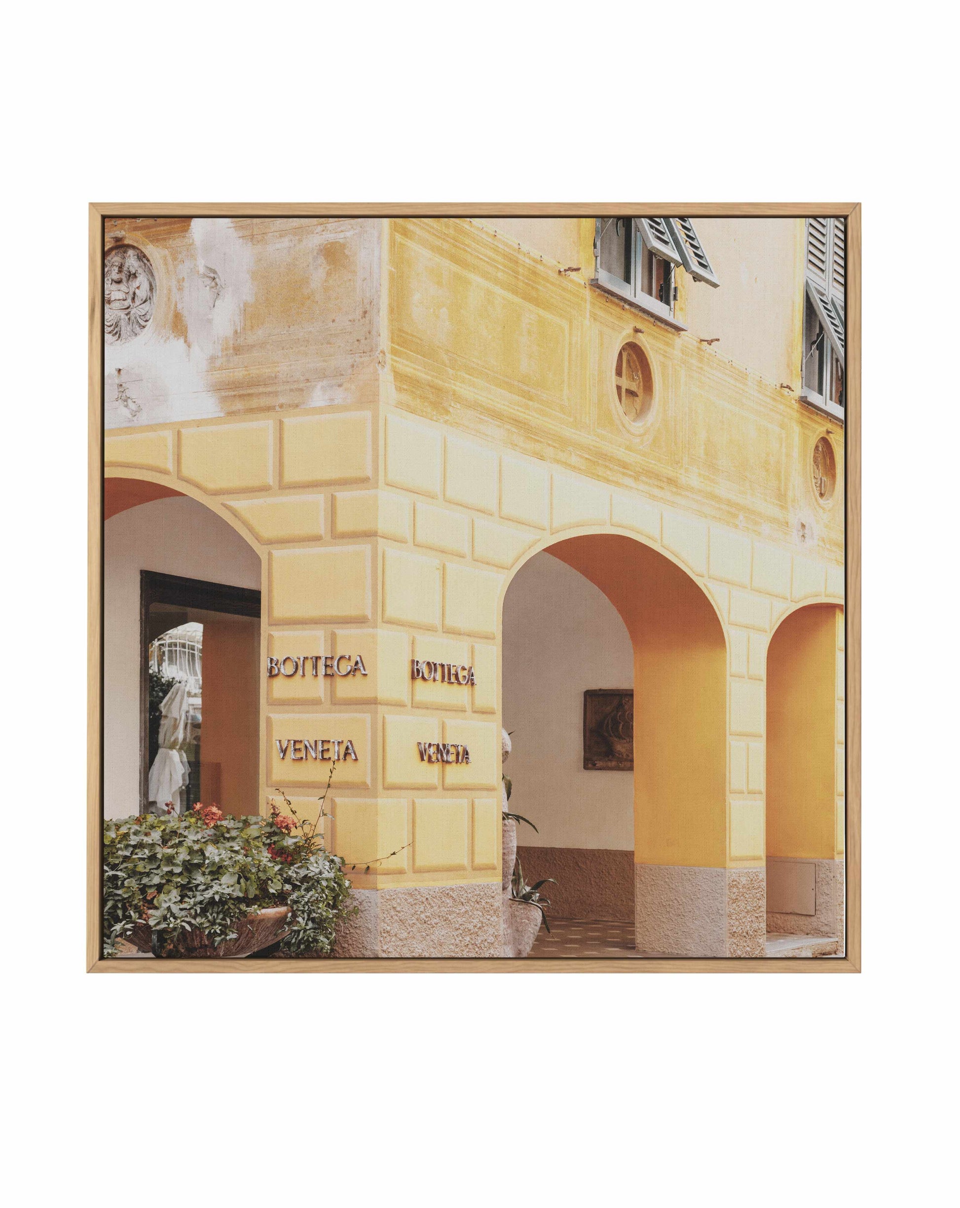 Fashion Signs I, Portofino | Framed Canvas Art Print from Olive et Oriel where you can shop wallpaper and artworks online