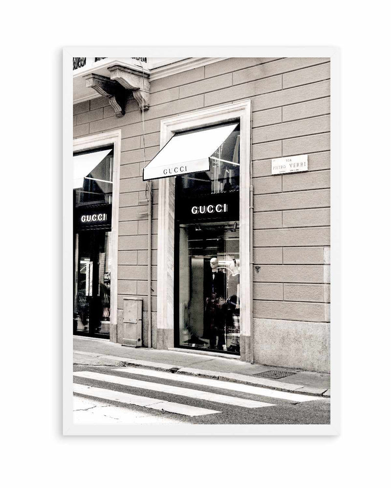 Fashion Signs III, Milan | Art Print