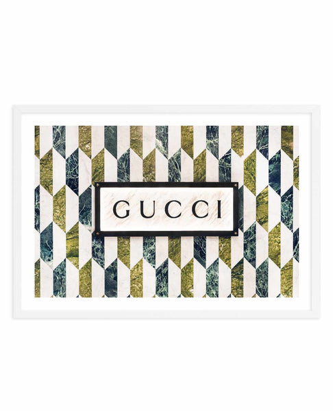 Fashion Signs IX, Milan  Art Print – Olive et Oriel