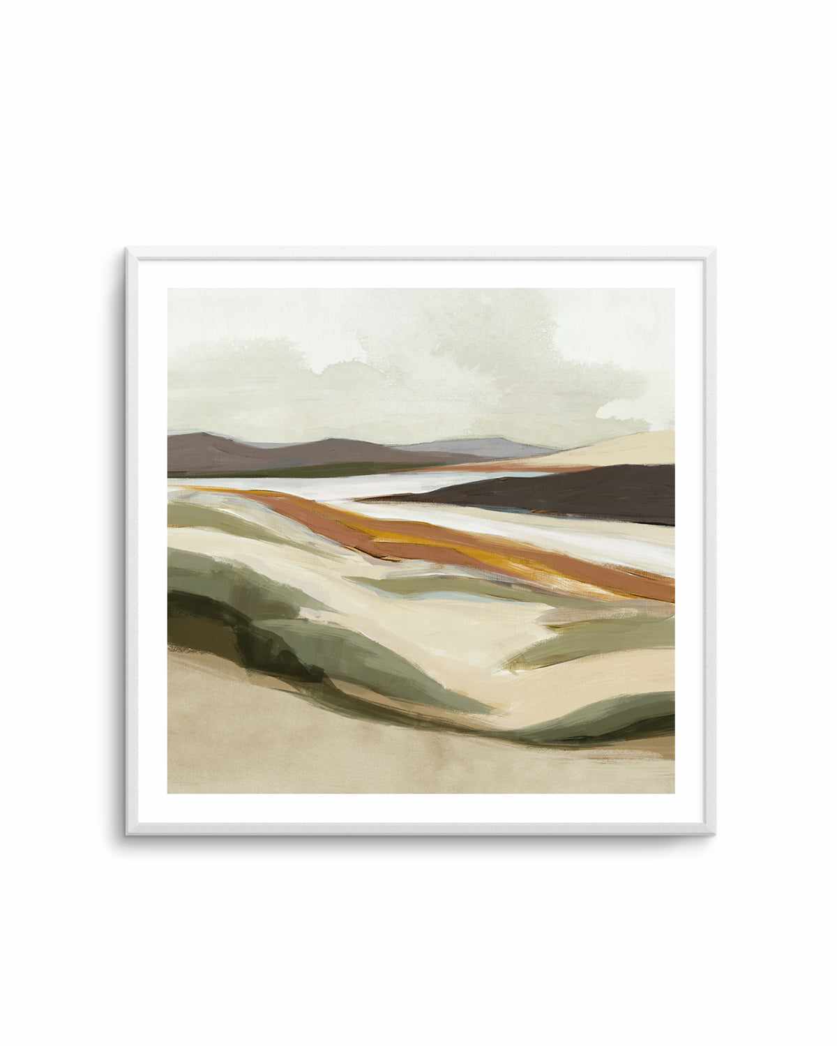 Fast Land Art Print