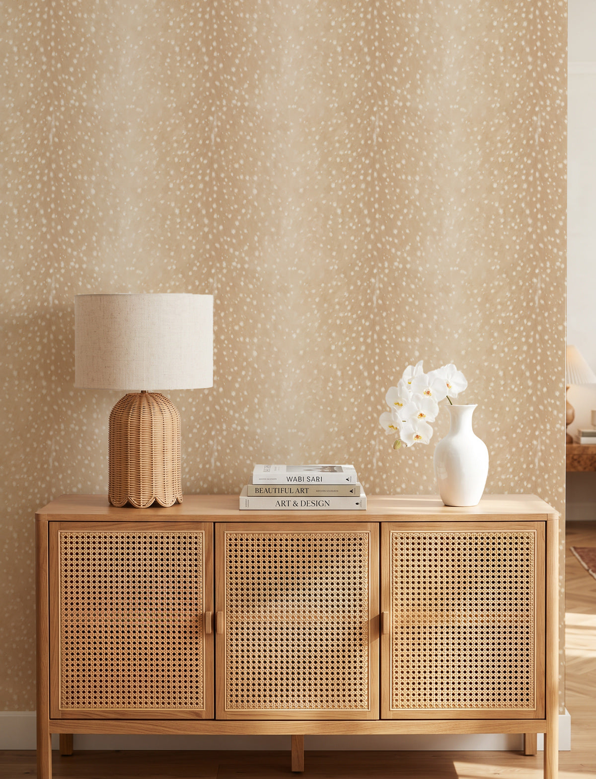 Fawn Hide Spots Wallpaper