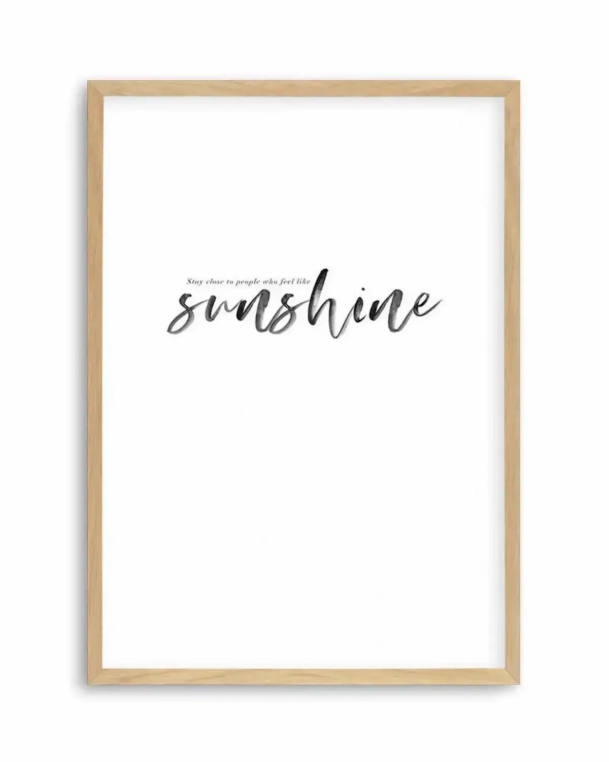 Feel Like Sunshine Art Print from Olive et Oriel where you can shop wallpaper and artworks online