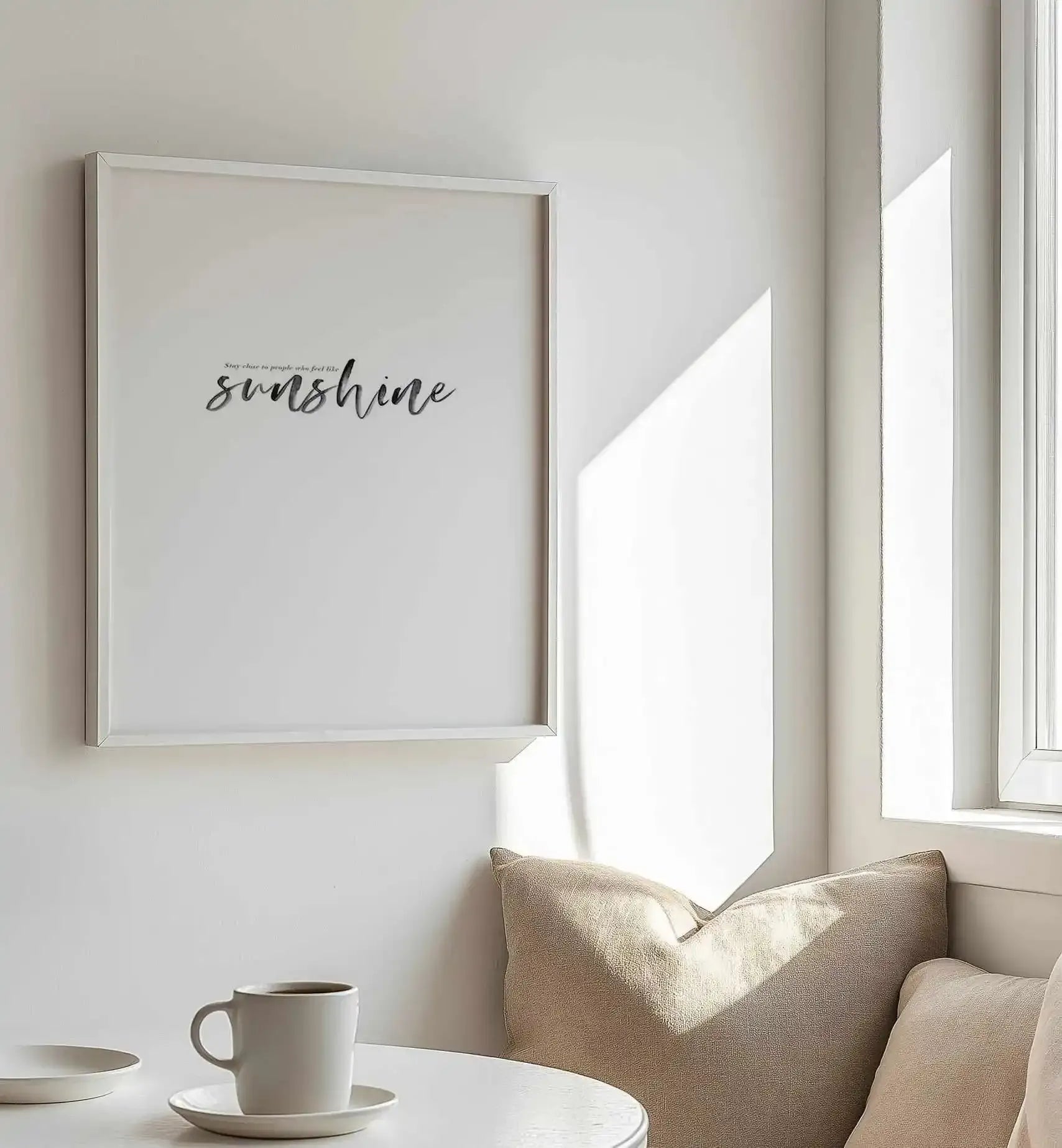 Feel Like Sunshine Art Print from Olive et Oriel where you can shop wallpaper and artworks online