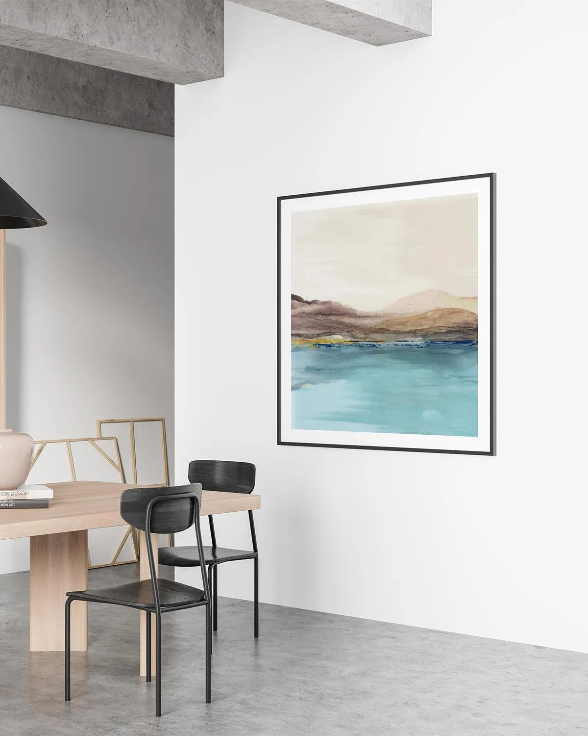 Feel Slow Art Print from Olive et Oriel where you can shop wallpaper and artworks online