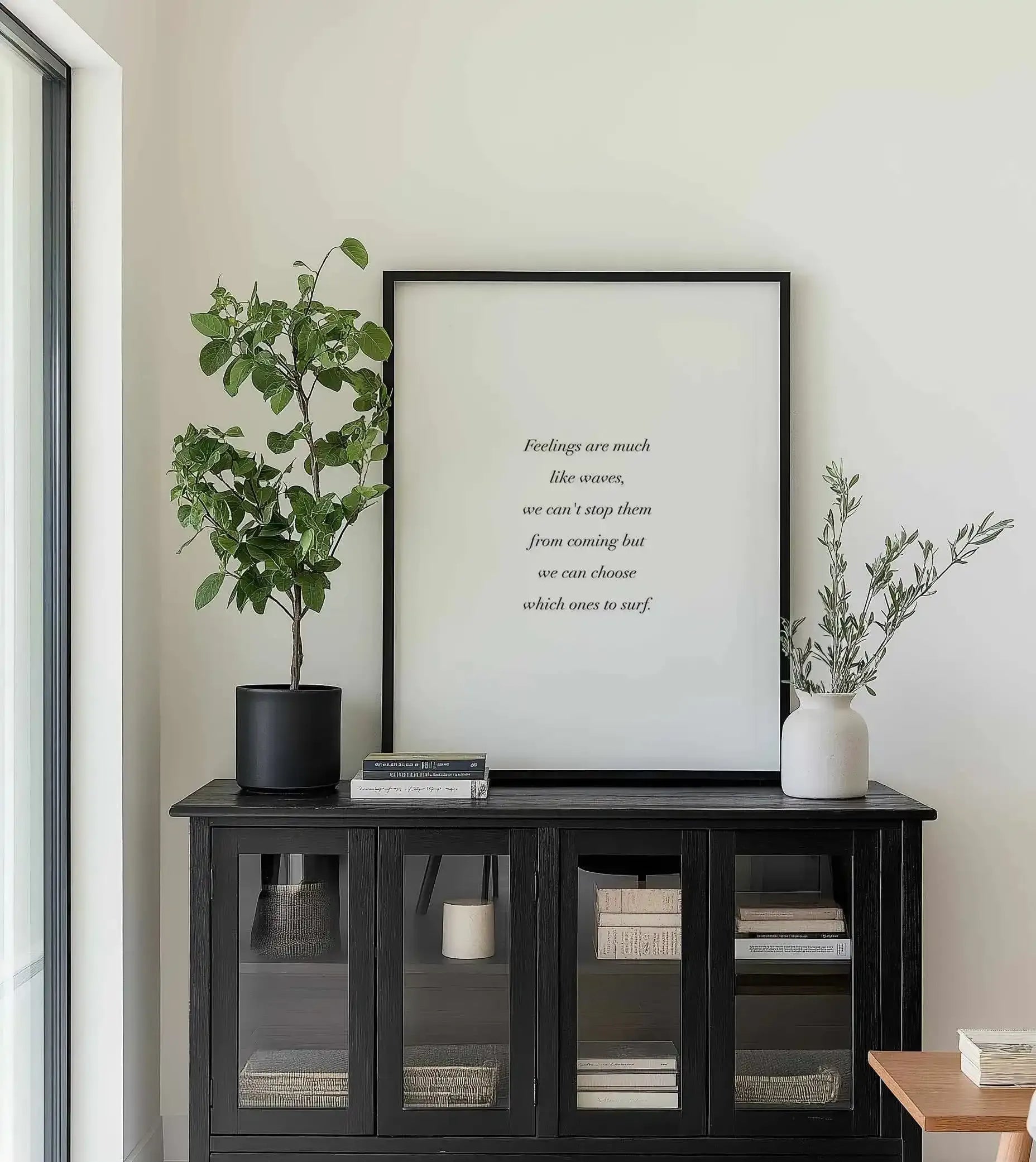 Feelings Are Like Waves Art Print from Olive et Oriel where you can shop wallpaper and artworks online