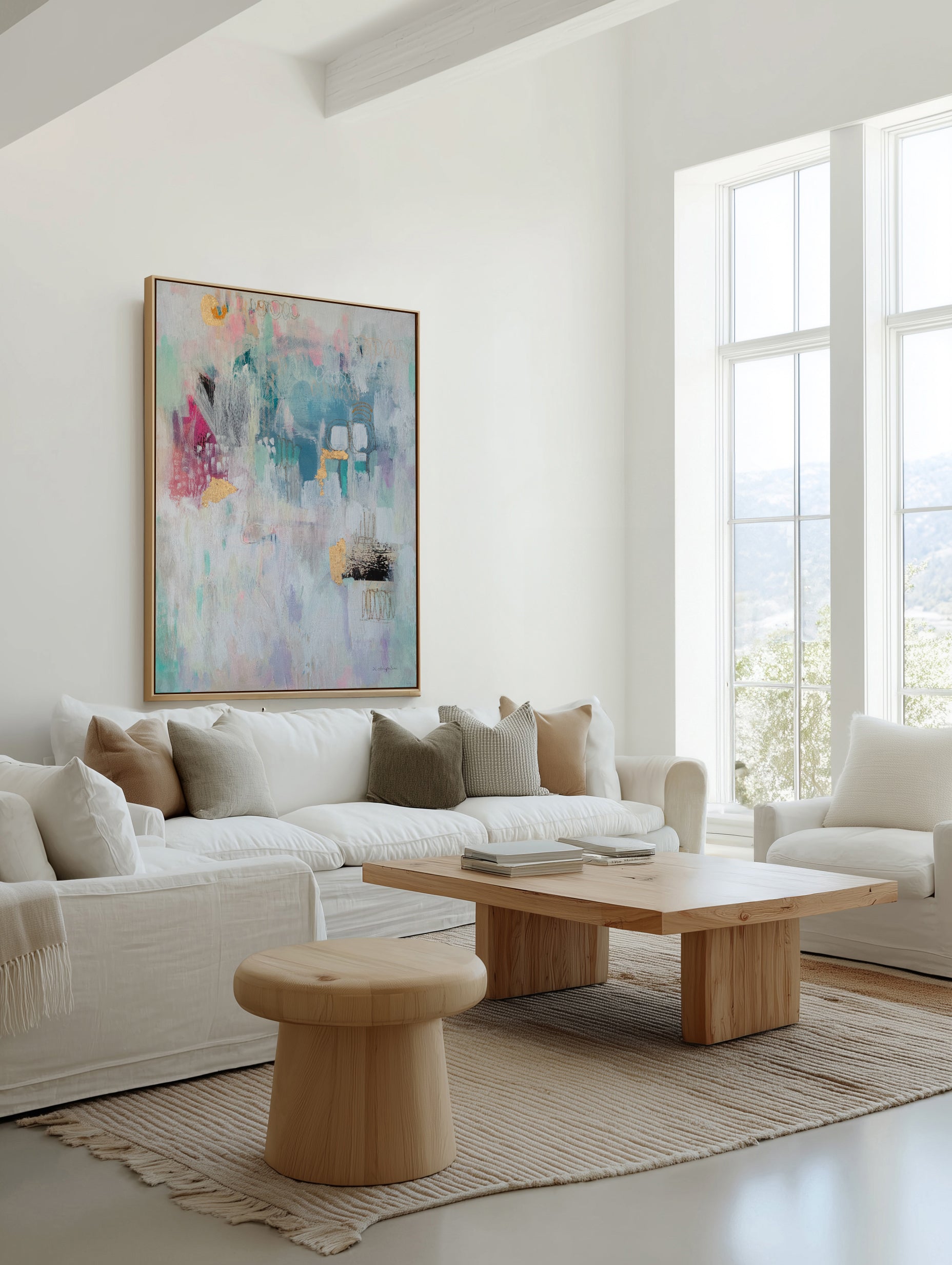 Feels Like Home | Framed Canvas Art Print