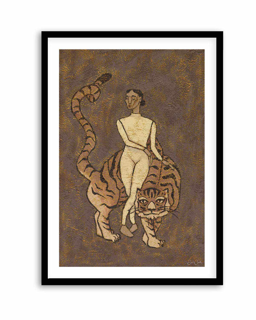 Feline by Julie Celina | Art Print from Olive et Oriel where you can shop wallpaper and artworks online