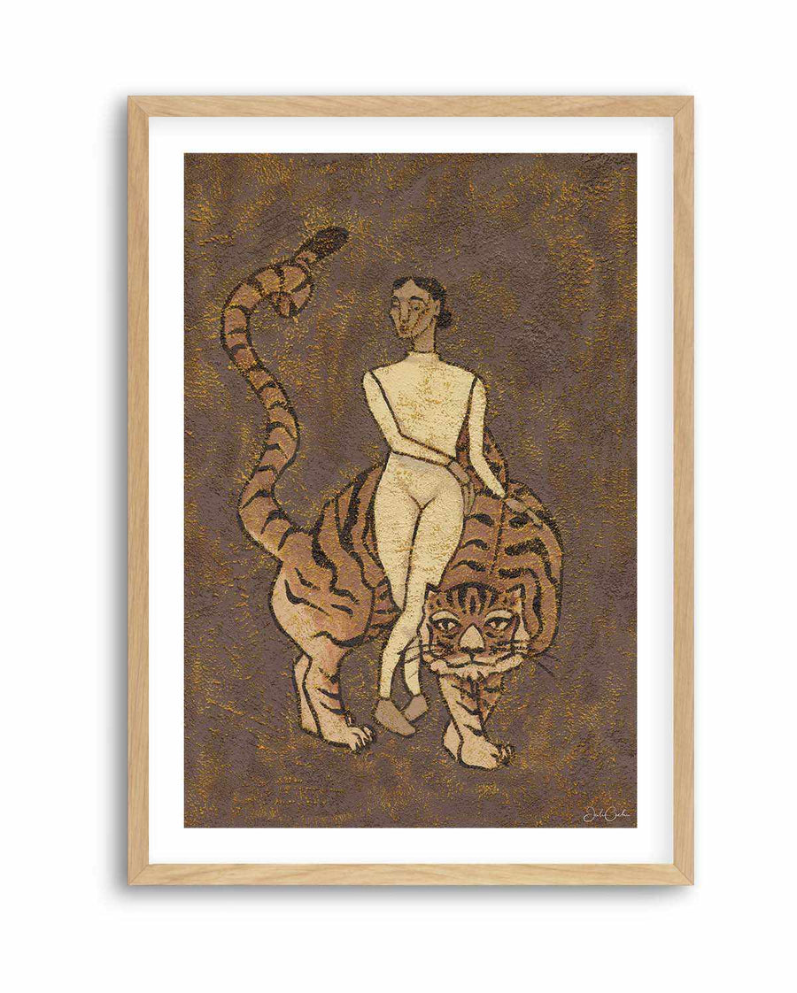 Feline by Julie Celina | Art Print from Olive et Oriel where you can shop wallpaper and artworks online