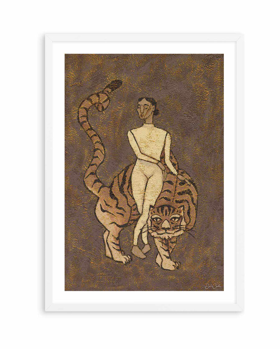 Feline by Julie Celina | Art Print from Olive et Oriel where you can shop wallpaper and artworks online