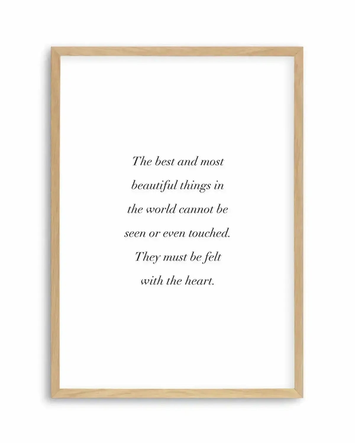 Felt with Heart Art Print from Olive et Oriel where you can shop wallpaper and artworks online