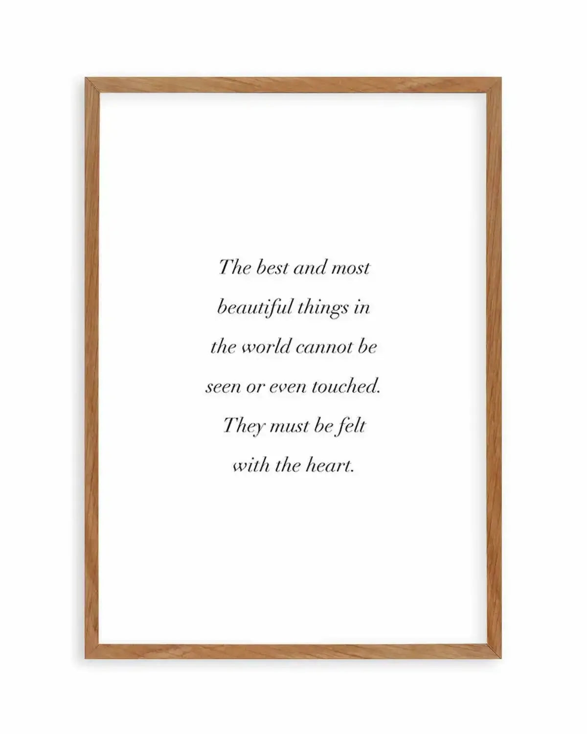 Felt with Heart Art Print from Olive et Oriel where you can shop wallpaper and artworks online