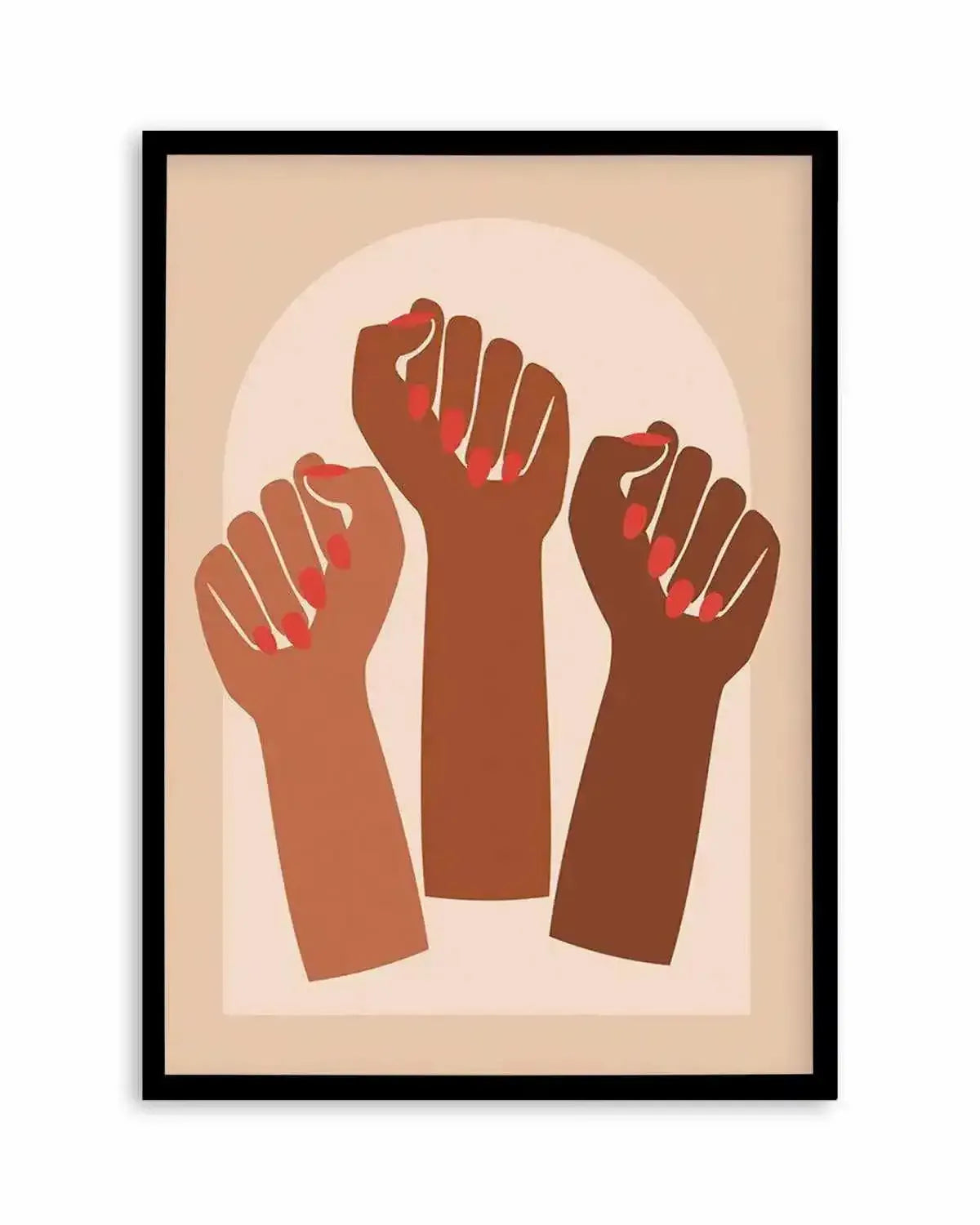 Female Empowerment Art Print from Olive et Oriel where you can shop wallpaper and artworks online