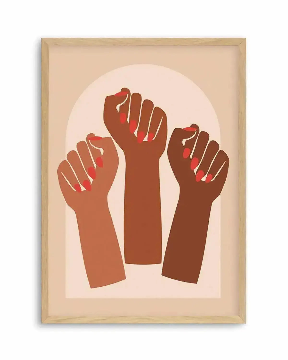 Female Empowerment Art Print from Olive et Oriel where you can shop wallpaper and artworks online