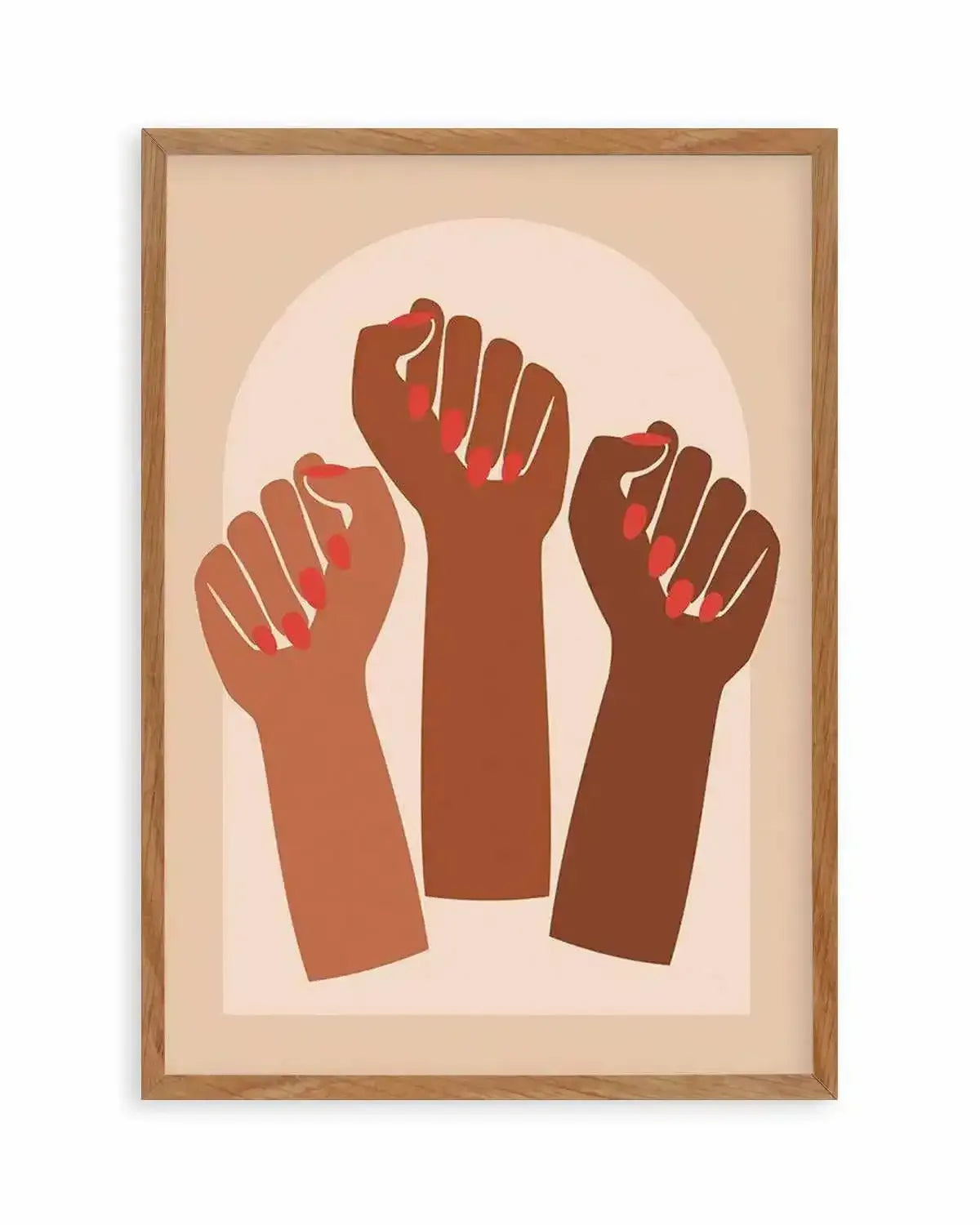 Female Empowerment Art Print from Olive et Oriel where you can shop wallpaper and artworks online