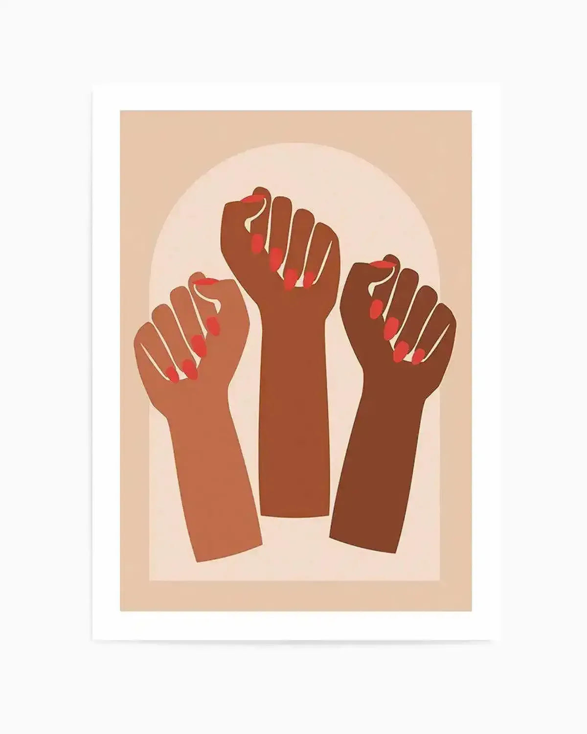 Female Empowerment Art Print from Olive et Oriel where you can shop wallpaper and artworks online