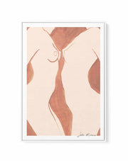 Female Form I By Sella Molenaar | Framed Canvas Art Print