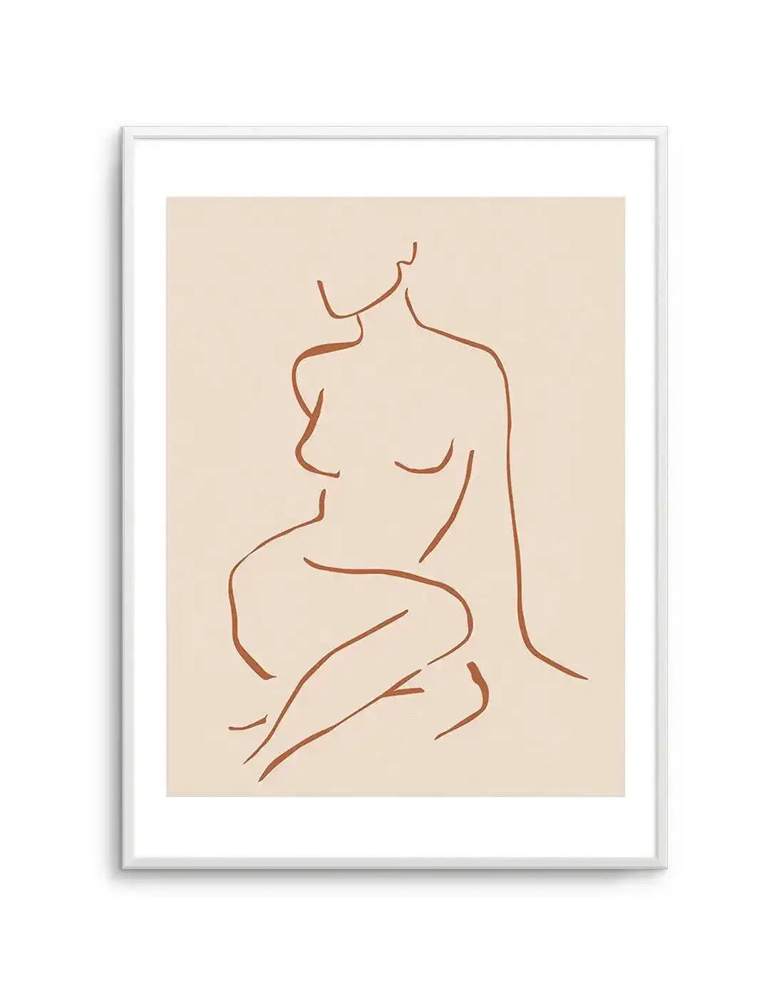 Female Form I | Terracotta Art Print-Buy-Bohemian-Wall-Art-Print-And-Boho-Pictures-from-Olive-et-Oriel-Bohemian-Wall-Art-Print-And-Boho-Pictures-And-Also-Boho-Abstract-Art-Paintings-On-Canvas-For-A-Girls-Bedroom-Wall-Decor-Collection-of-Boho-Style-Feminine-Art-Poster-and-Framed-Artwork-Update-Your-Home-Decorating-Style-With-These-Beautiful-Wall-Art-Prints-Australia