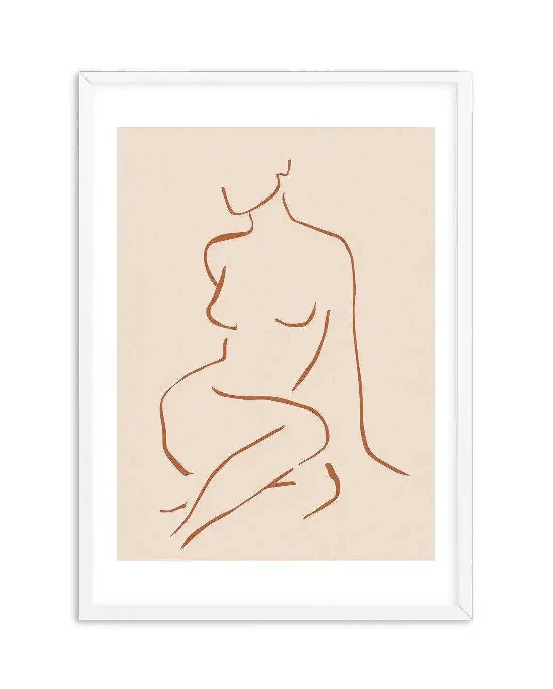 Female Form I | Terracotta Art Print-Buy-Bohemian-Wall-Art-Print-And-Boho-Pictures-from-Olive-et-Oriel-Bohemian-Wall-Art-Print-And-Boho-Pictures-And-Also-Boho-Abstract-Art-Paintings-On-Canvas-For-A-Girls-Bedroom-Wall-Decor-Collection-of-Boho-Style-Feminine-Art-Poster-and-Framed-Artwork-Update-Your-Home-Decorating-Style-With-These-Beautiful-Wall-Art-Prints-Australia