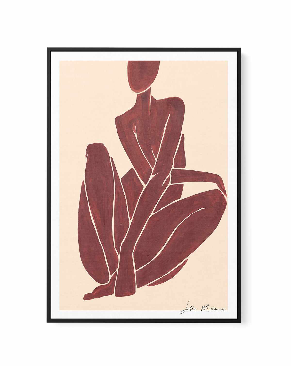 Female Form III by Sella Molenaar | Framed Canvas Art Print