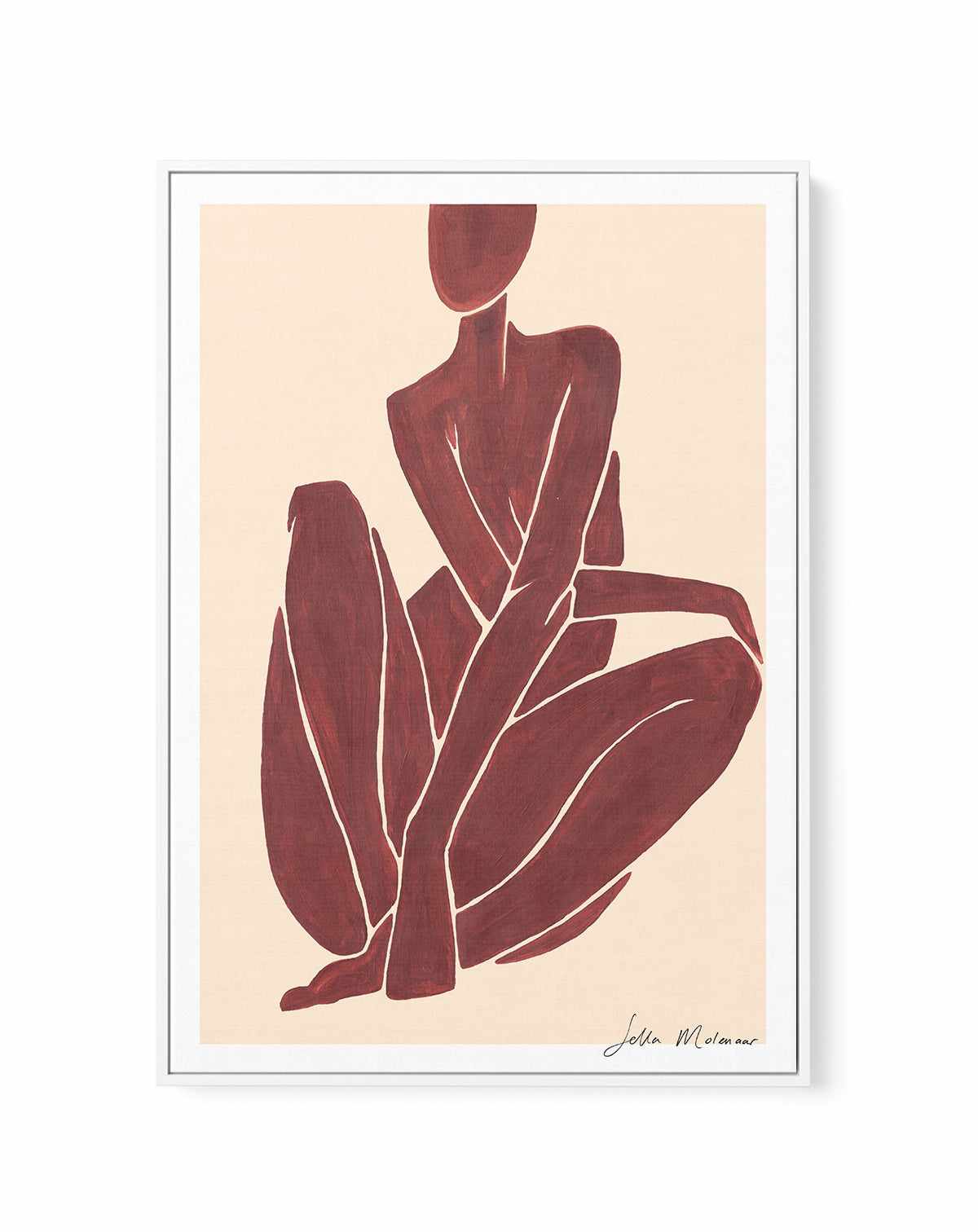 Female Form III by Sella Molenaar | Framed Canvas Art Print