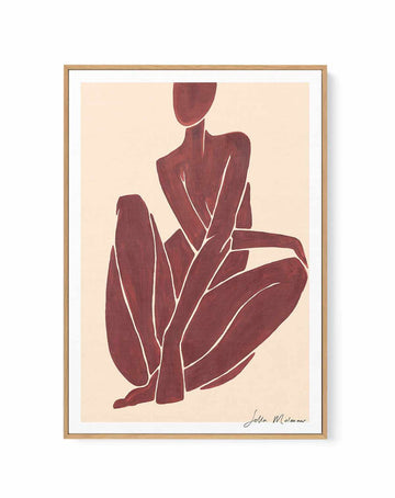 Female Form III by Sella Molenaar | Framed Canvas Art Print from Olive et Oriel where you can shop wallpaper and artworks online